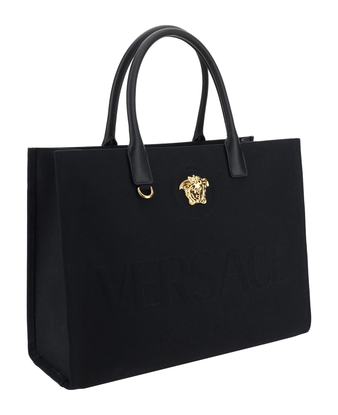 Versace La Medusa Handbag - Black