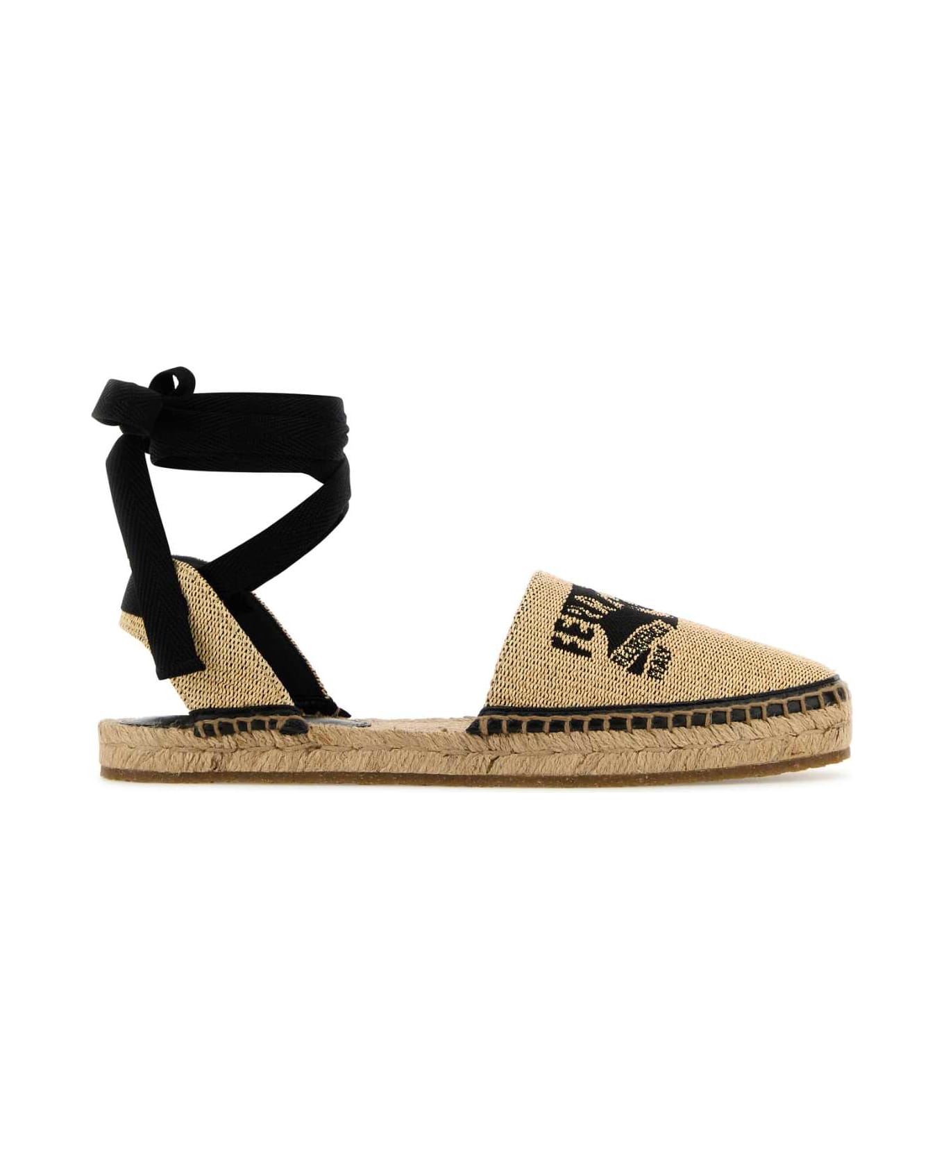 Ferragamo Raffia Elaia Espadrilles - PAGLMIELEDISNERONEROFIX