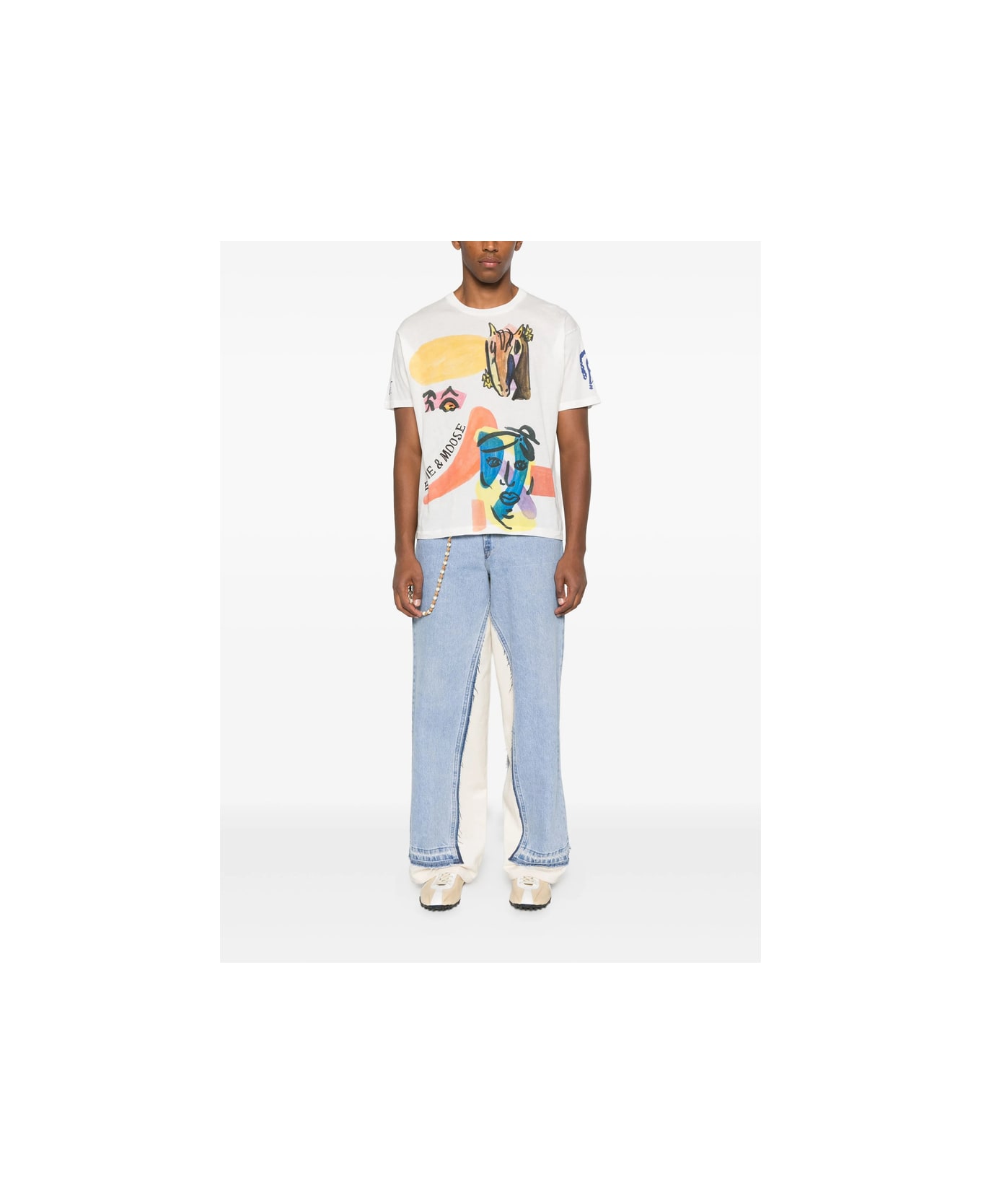 Bode T-shirt - WHITE