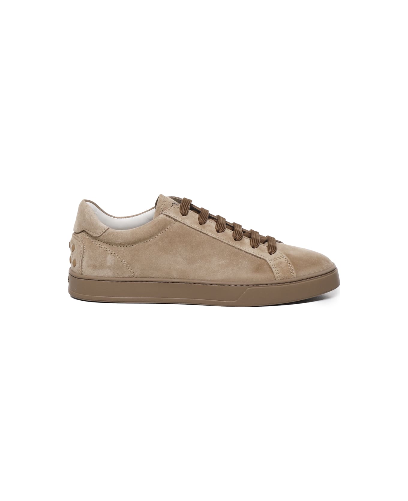 Tod's Sneakers In Suede - SABBIA