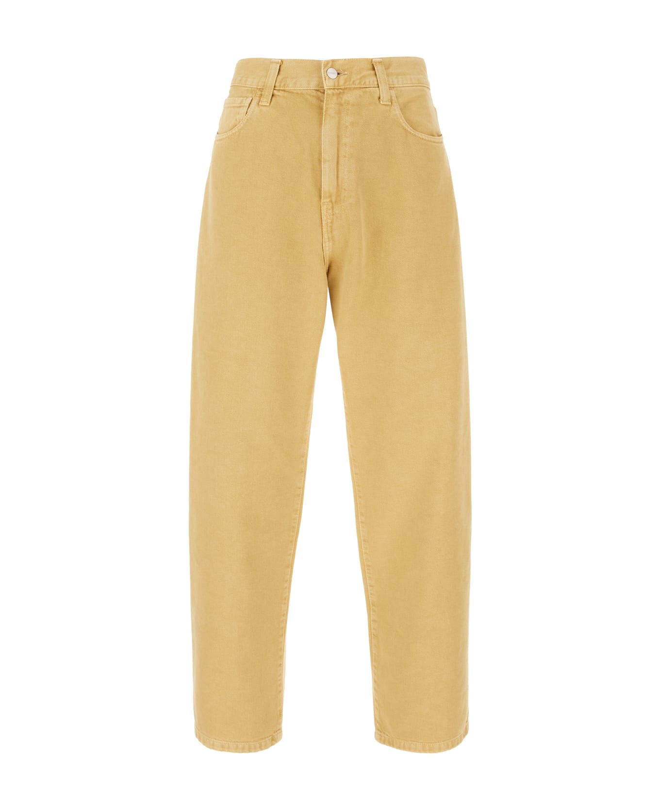 Carhartt Mustard Denim Jeans - STONE DYED