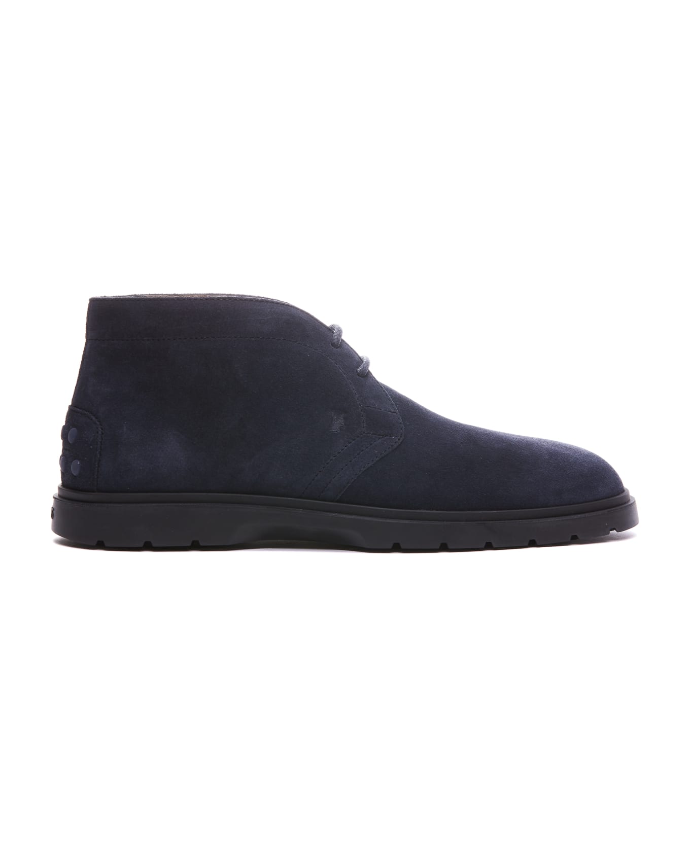 Tod
s Suede Lace Up Boots - Blue