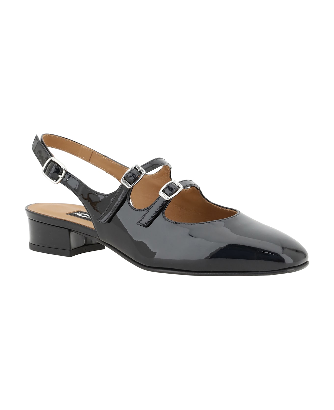 Carel Peche Pumps - Vernis Noir