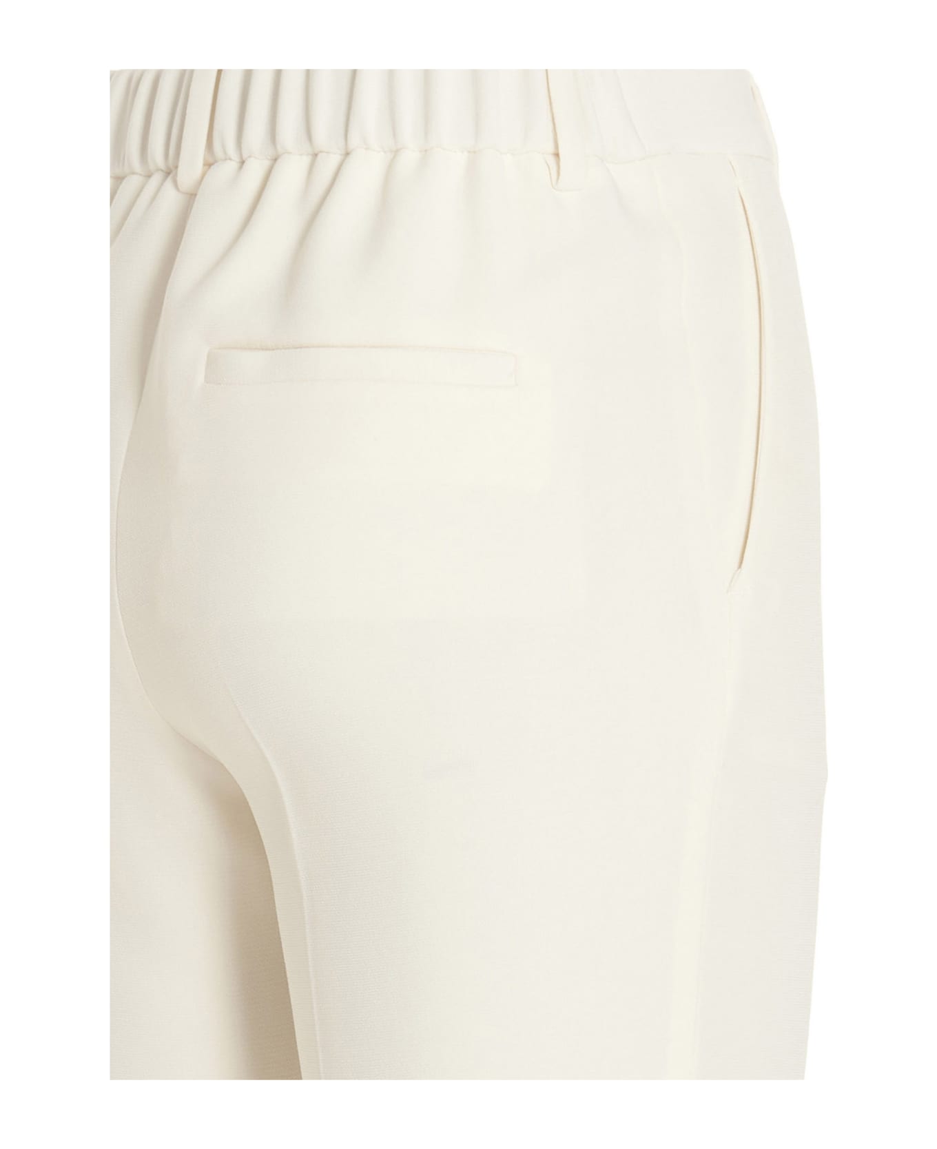 Alberto Biani Cigarette-style Pants - White ショートパンツ