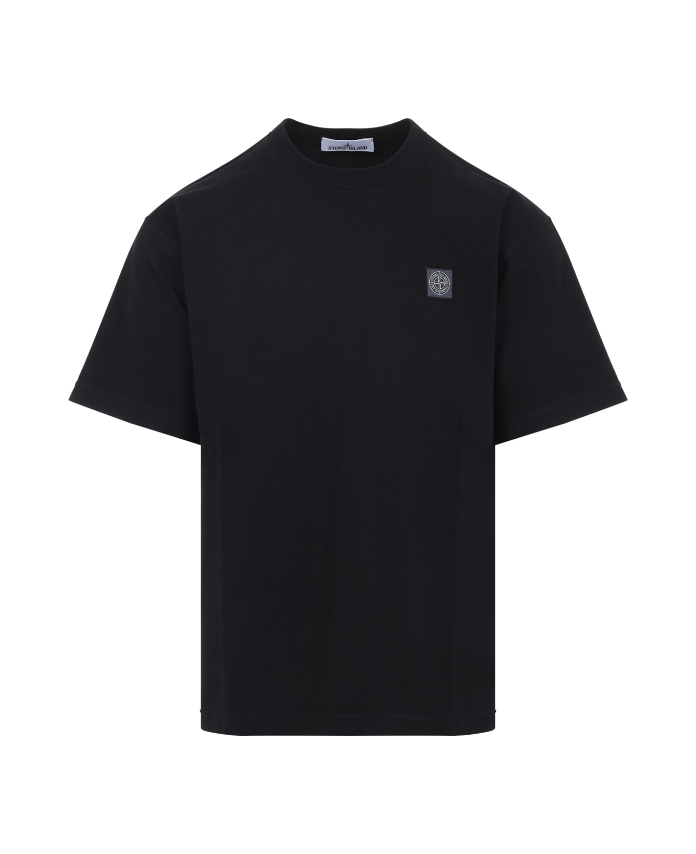 Stone Island Short Sleeves T-shirt - Black