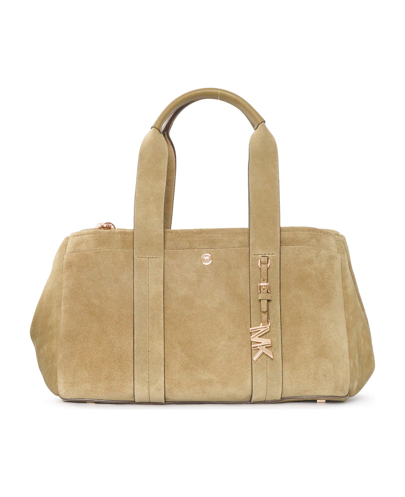 Michael Kors Sm Ew Satchel - GREEN