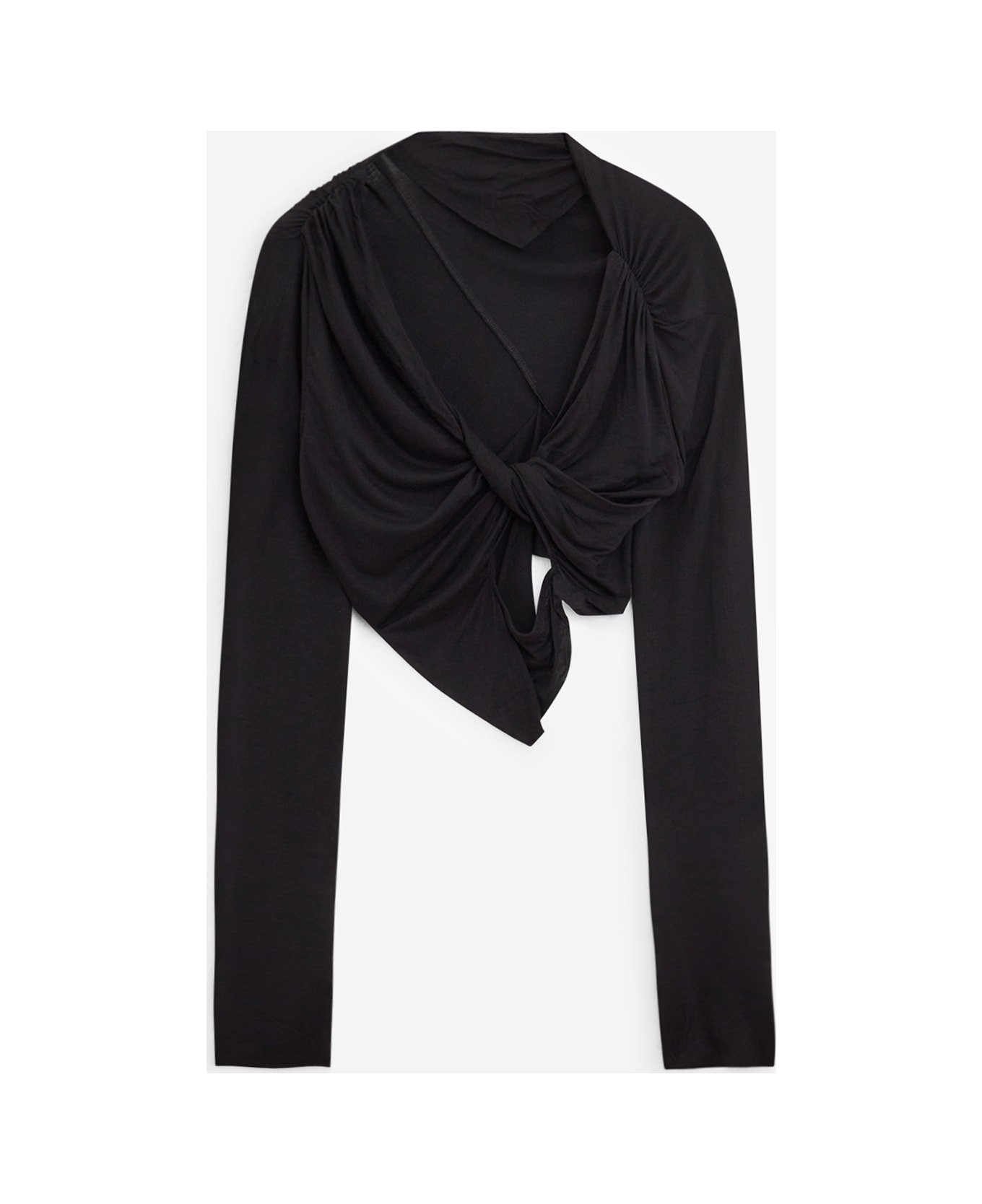 Rick Owens Lilies Jade Ls Longsleeve - black