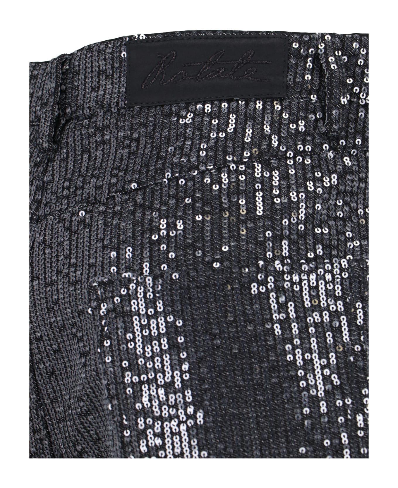 Rotate by Birger Christensen Sequin Trousers - Black  