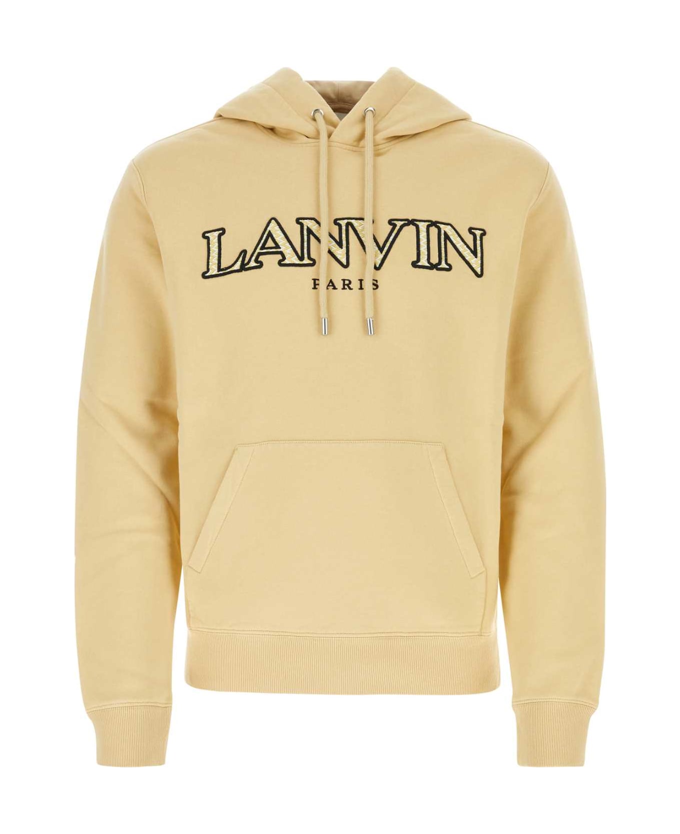 Lanvin Beige Cotton Sweatshirt - SAND