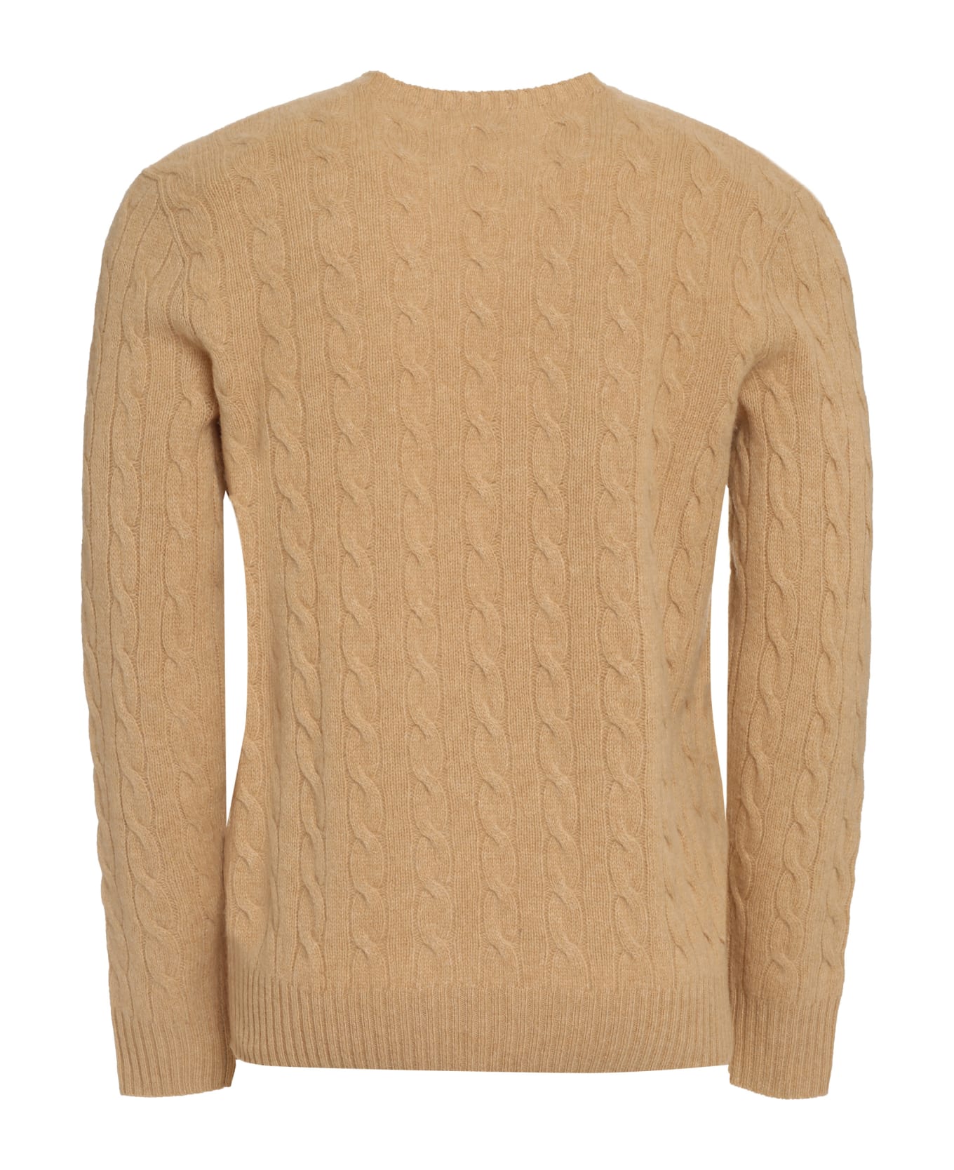 Polo Ralph Lauren Ribbed Sweater - Camel Melange