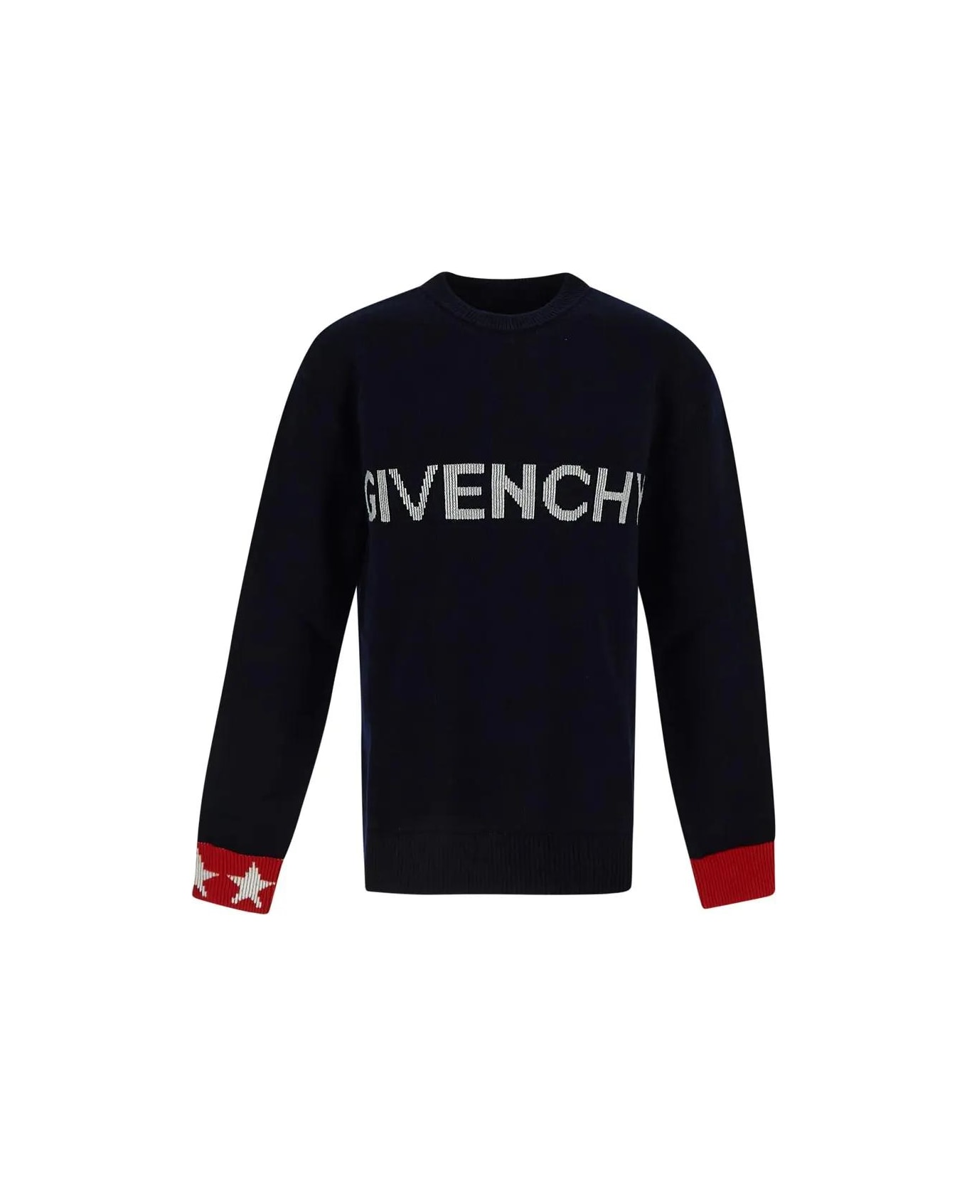 Givenchy Wool Knitwear - Blue フリース
