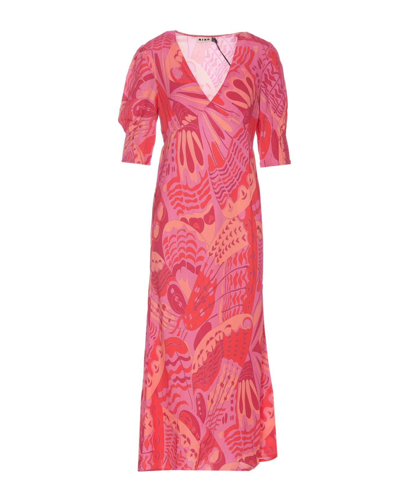 RIXO Zadie Dress - Pink ワンピース＆ドレス
