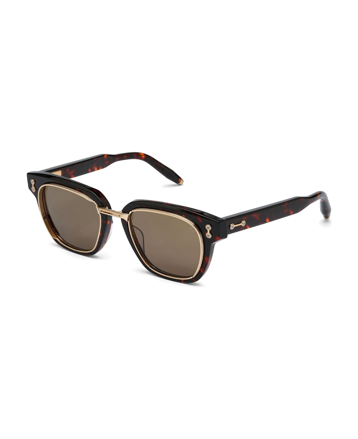 Akoni Apollo - Havana / Antique 12k Gold Sunglasses - havana/gold