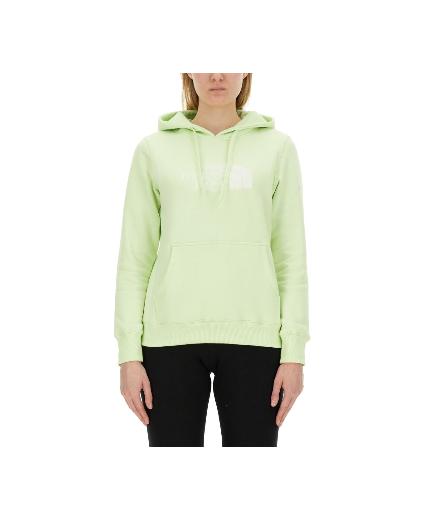 The North Face Sweatshirt With Logo - GREEN