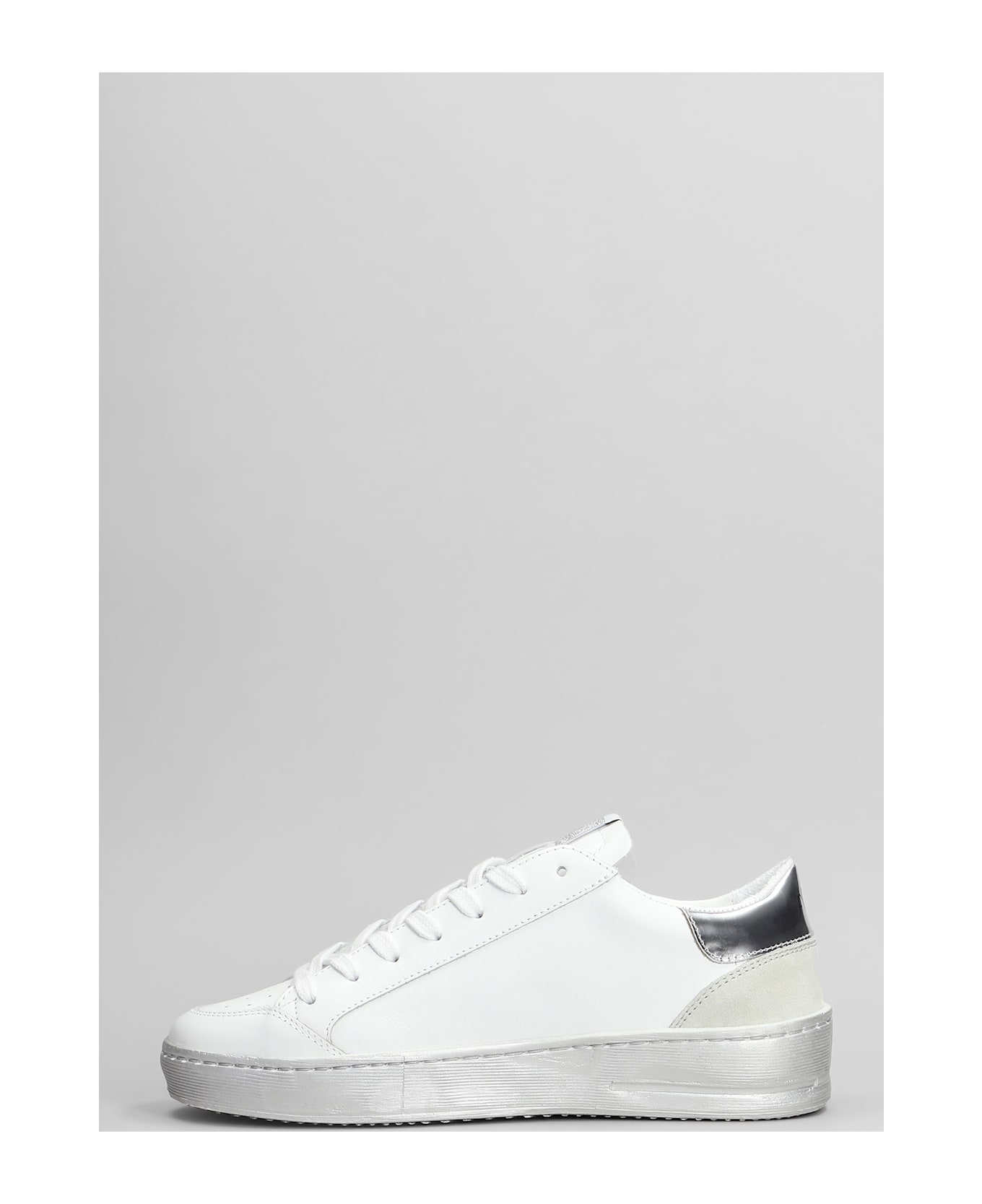 AMA-BRAND Sneakers In White Leather - white