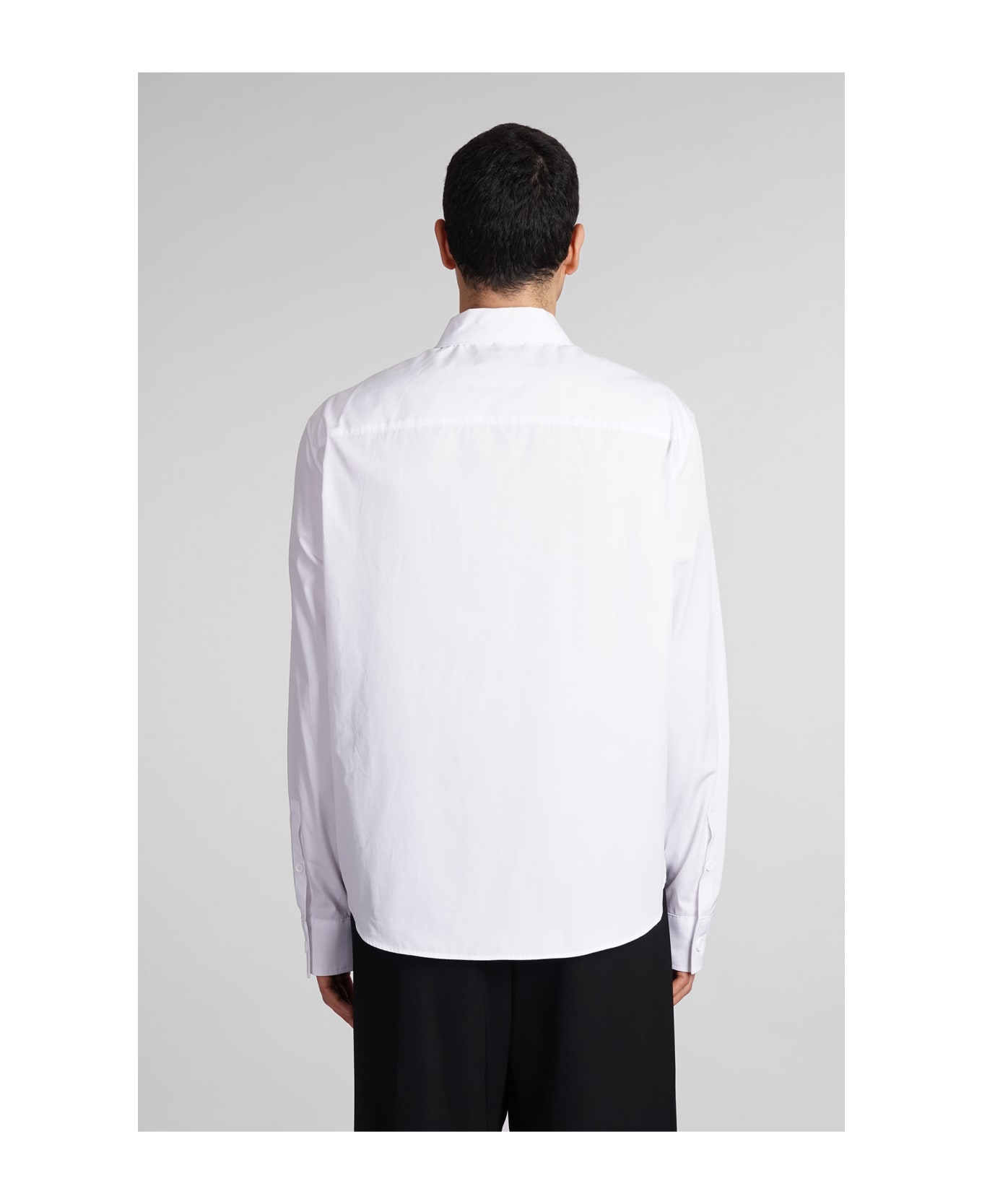 Courrèges Shirt In White Cotton - white