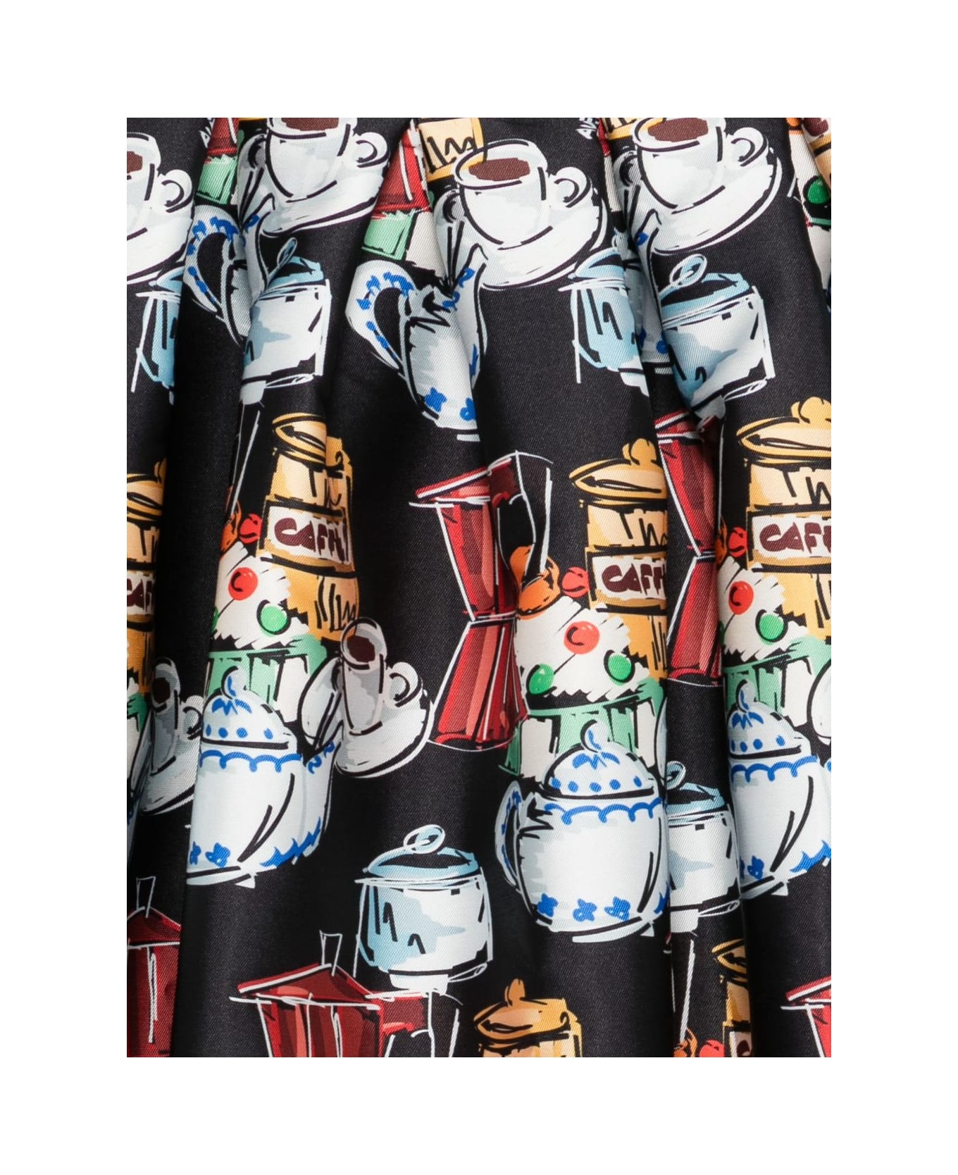 Alessandro Enriquez Printed Midi Skirt - MultiColour