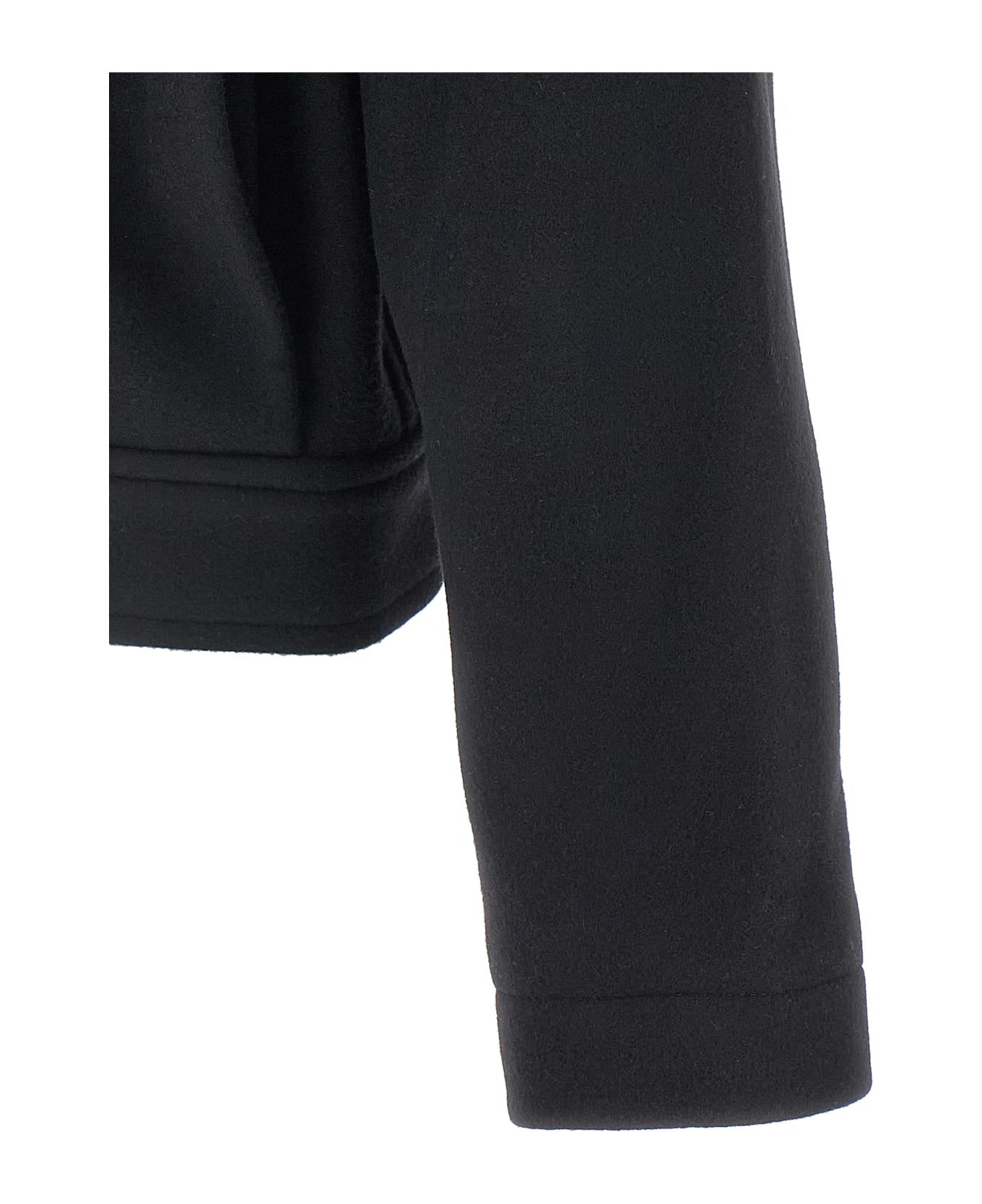Jacquemus 
le Duffle Cabana
 Coat - Black  