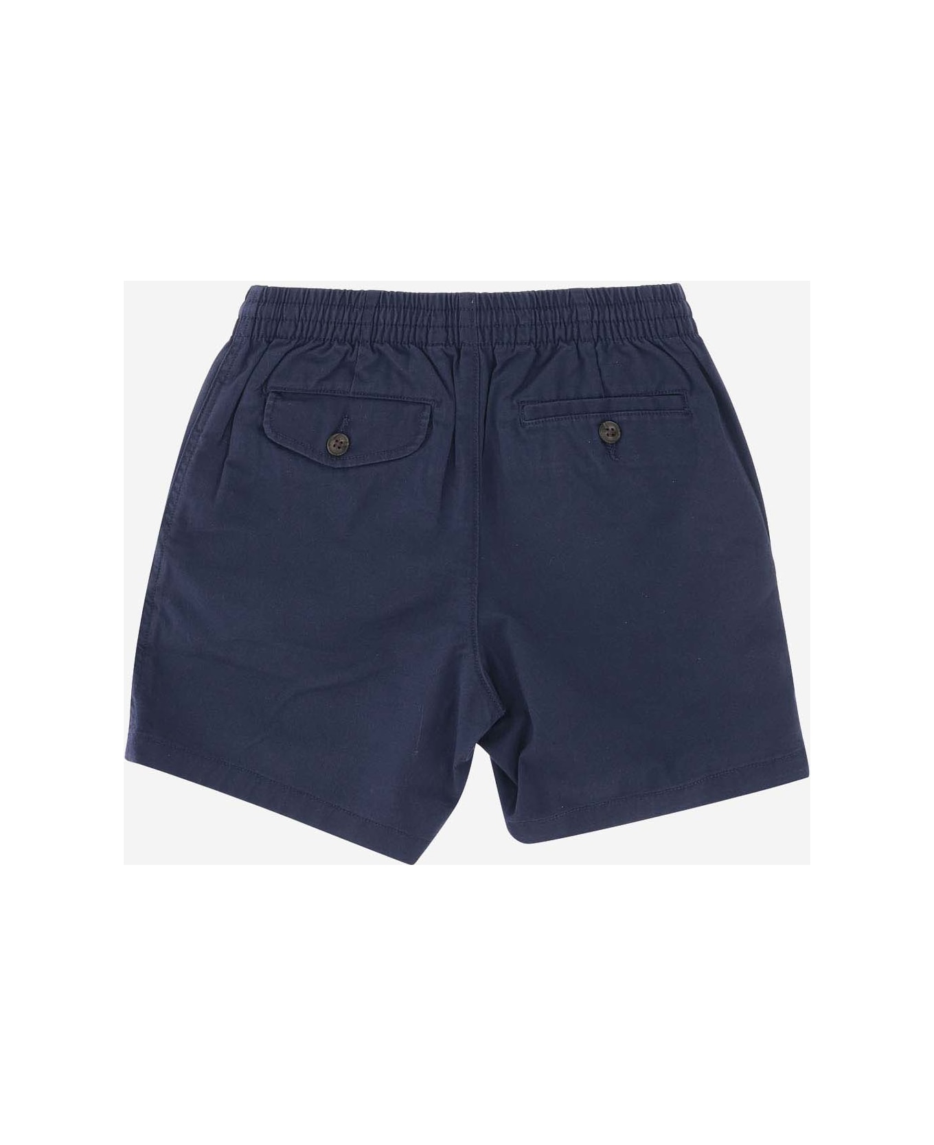 Polo Ralph Lauren Stretch Cotton Short Pants - Blue ボトムス