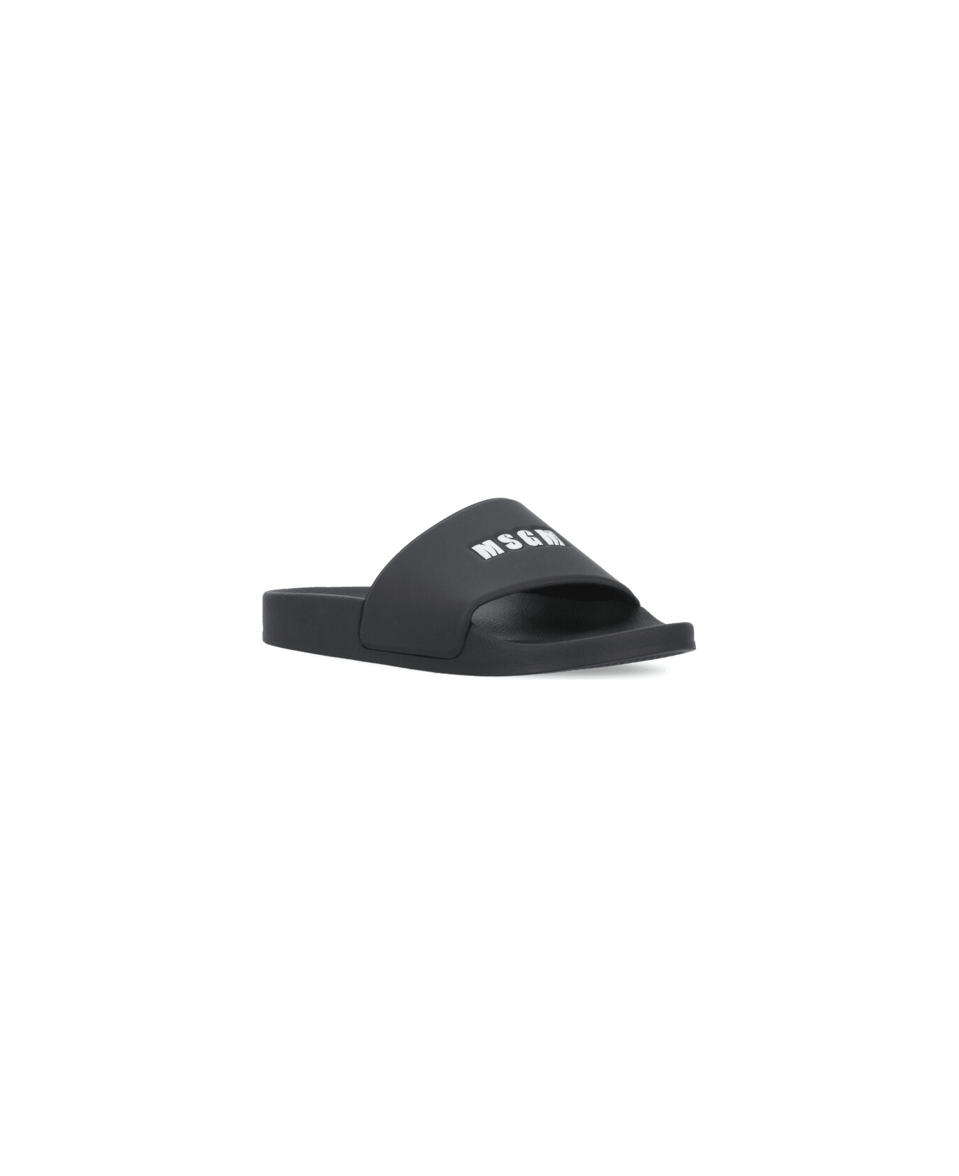 MSGM Slide Sandal - Black その他各種シューズ