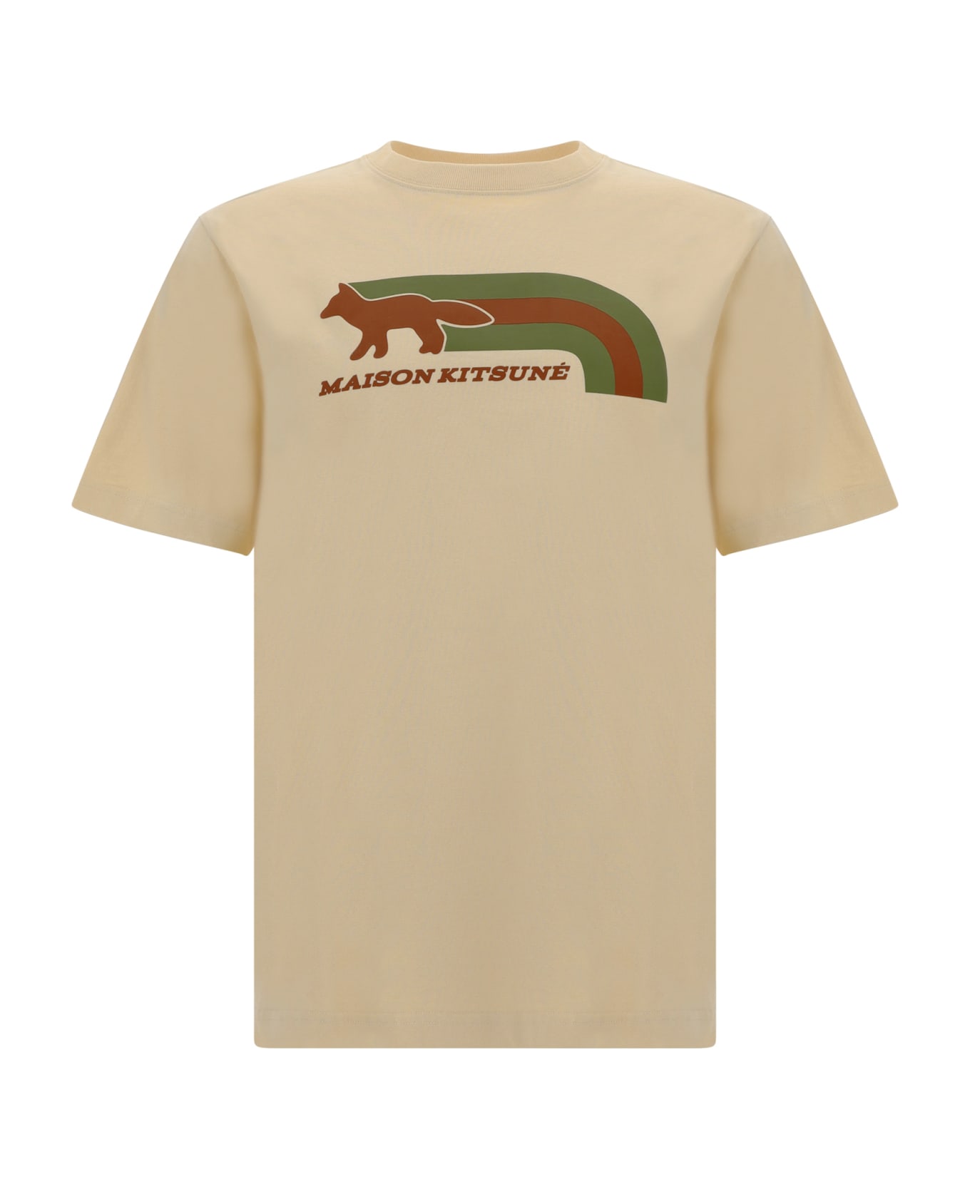 Maison Kitsuné T-shirt - Wheat シャツ