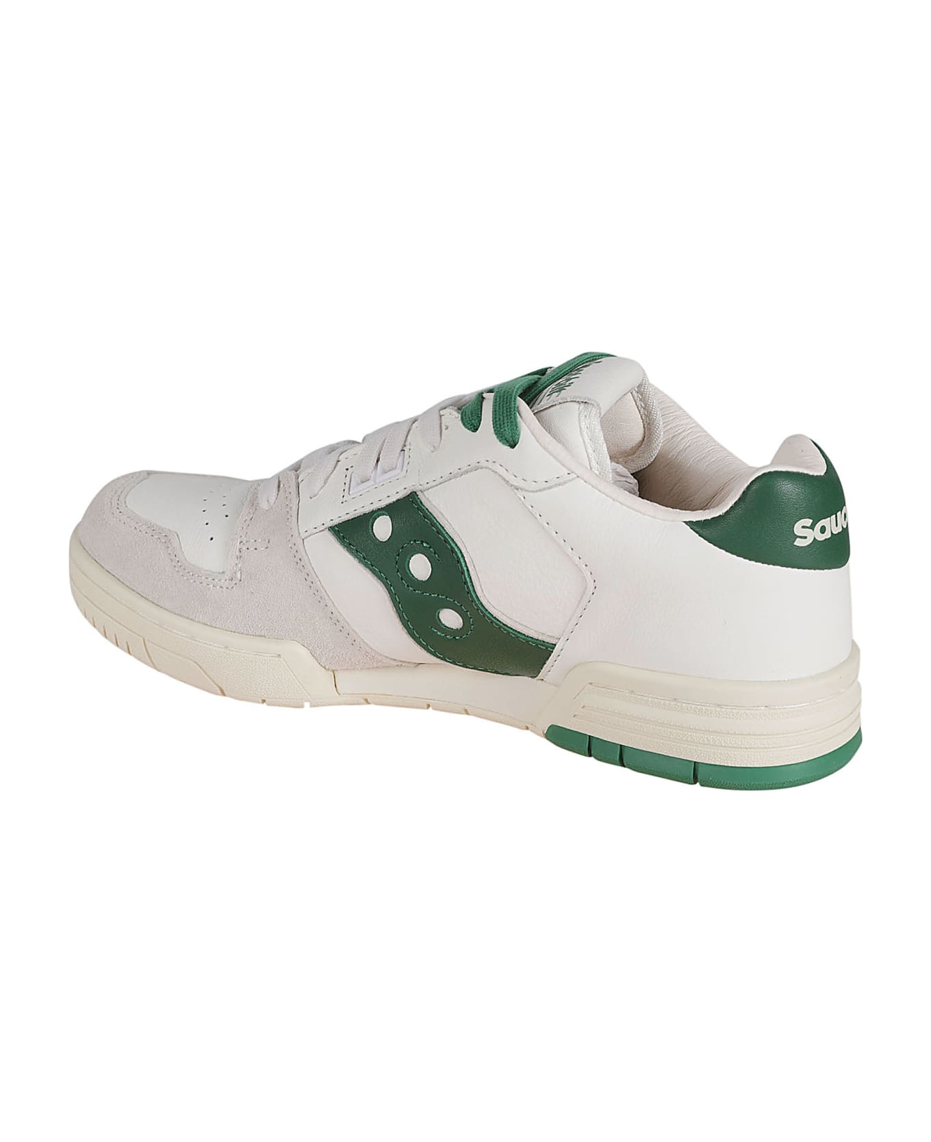 Saucony Sonic Low Sneakers - Beige/Green
