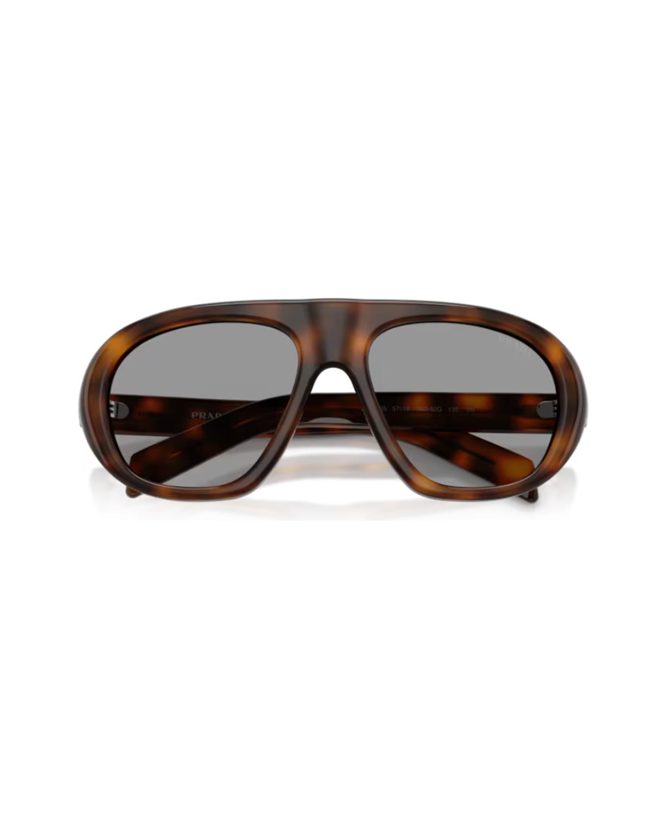 Prada Eyewear Prada Pr C05s 20d50q Juniper Tartarugato Sunglasses - Havana