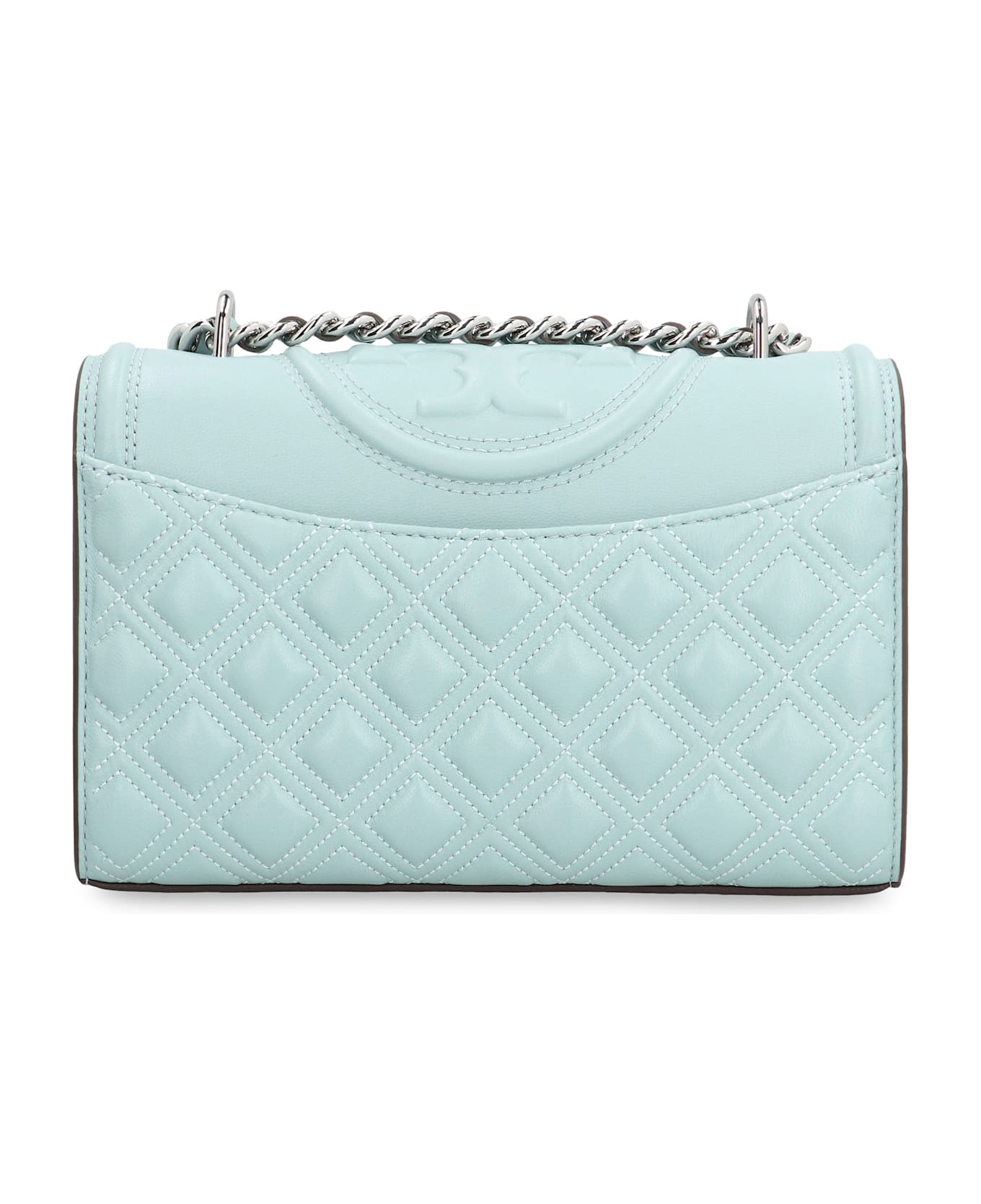 Tory Burch Fleming Small Shoulder Bag - Light Blue
