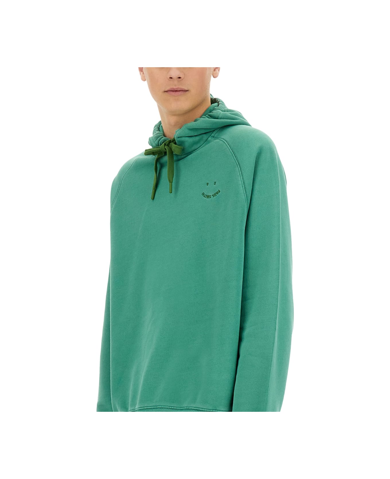 PS by Paul Smith "happy" Hoodie - GREEN