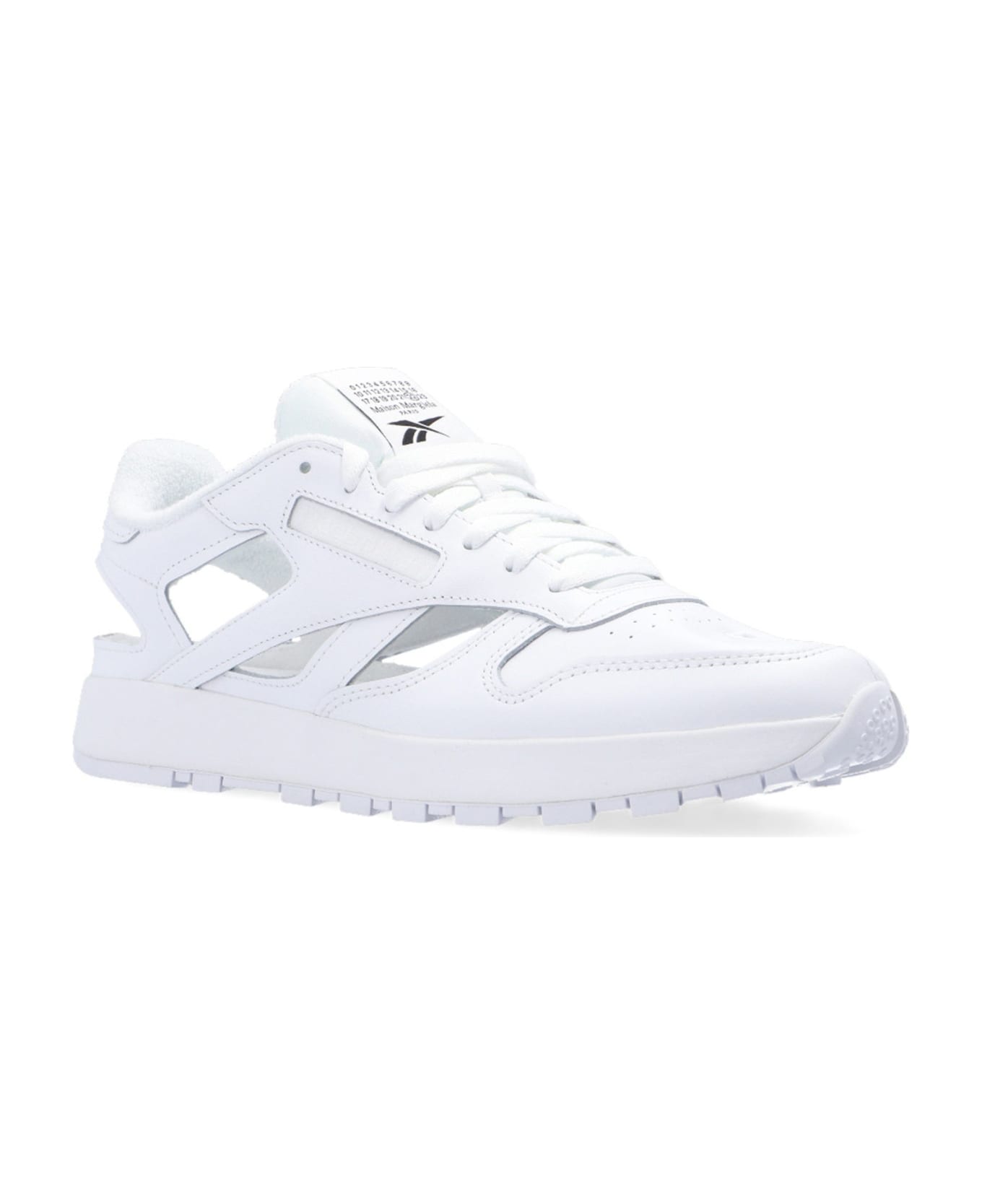 Maison Margiela Leather Sneaker - White スニーカー