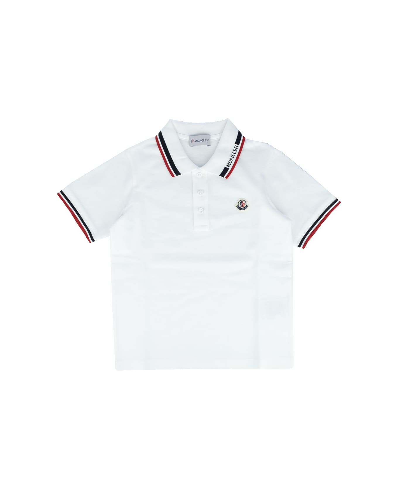 Moncler Polo - Bianco