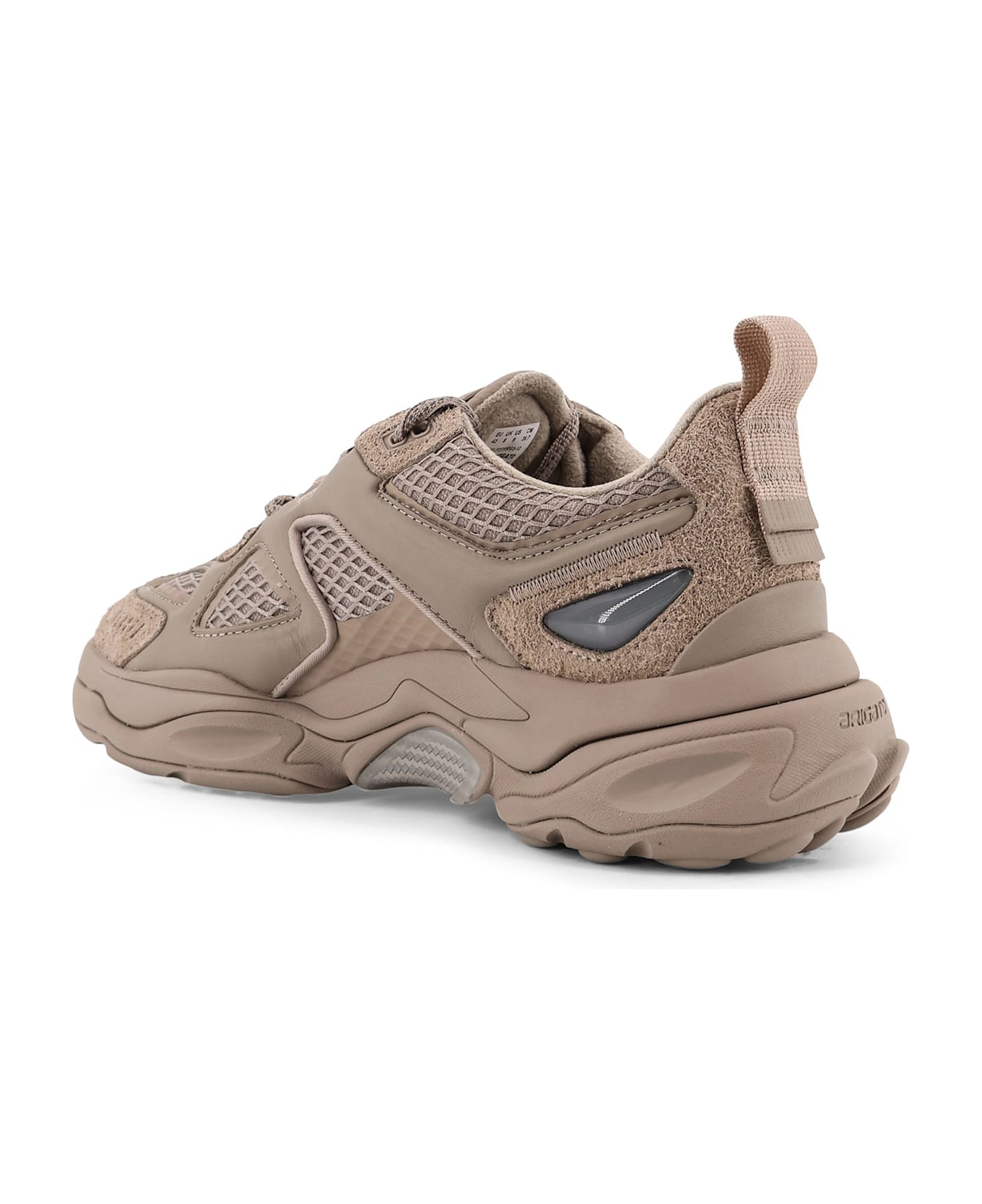 Axel Arigato Satellite Runner Suede And Leather Low-top Sneakers - Blackblack