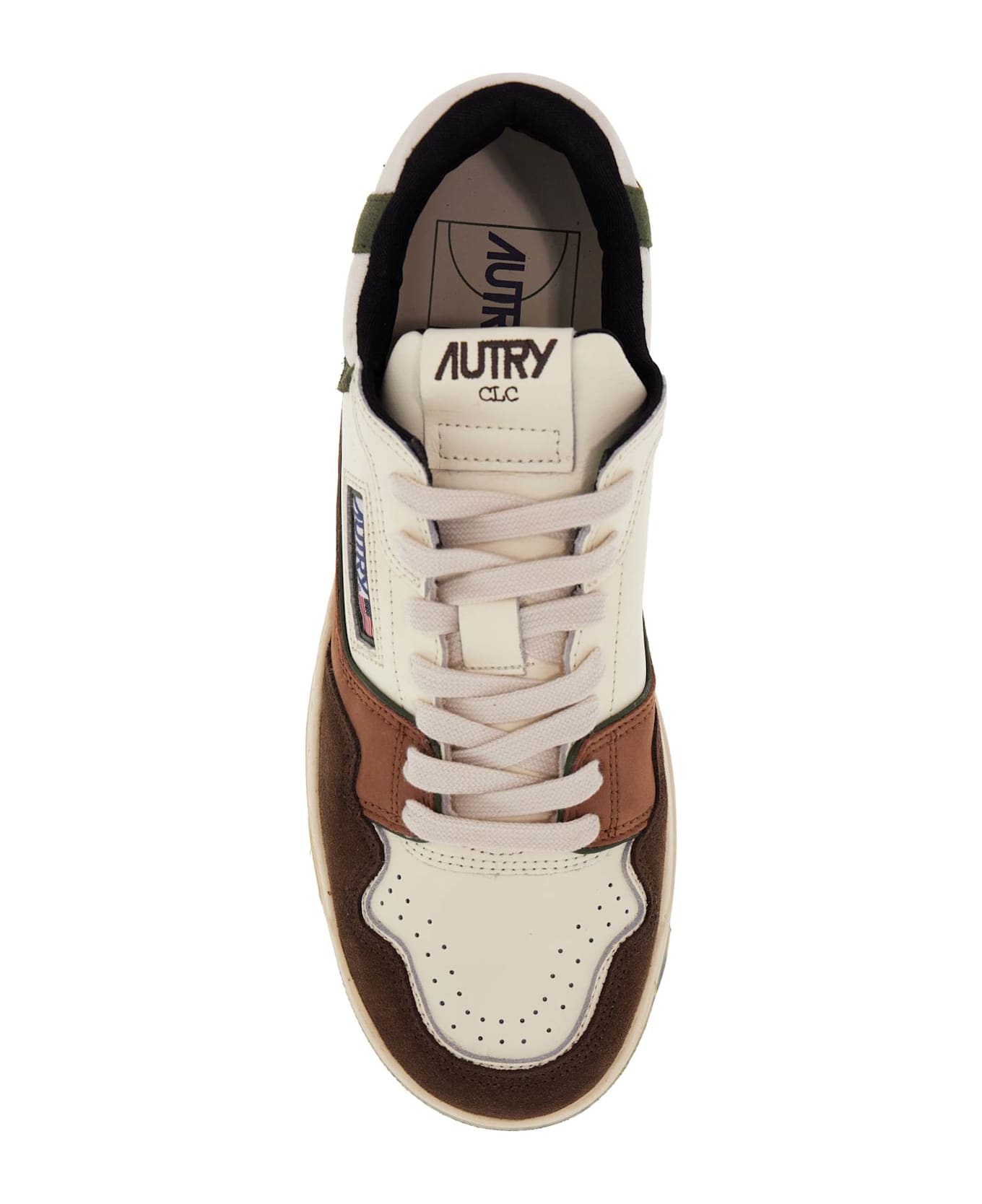 Autry Leather Clc Sneakers - EBONY MIL