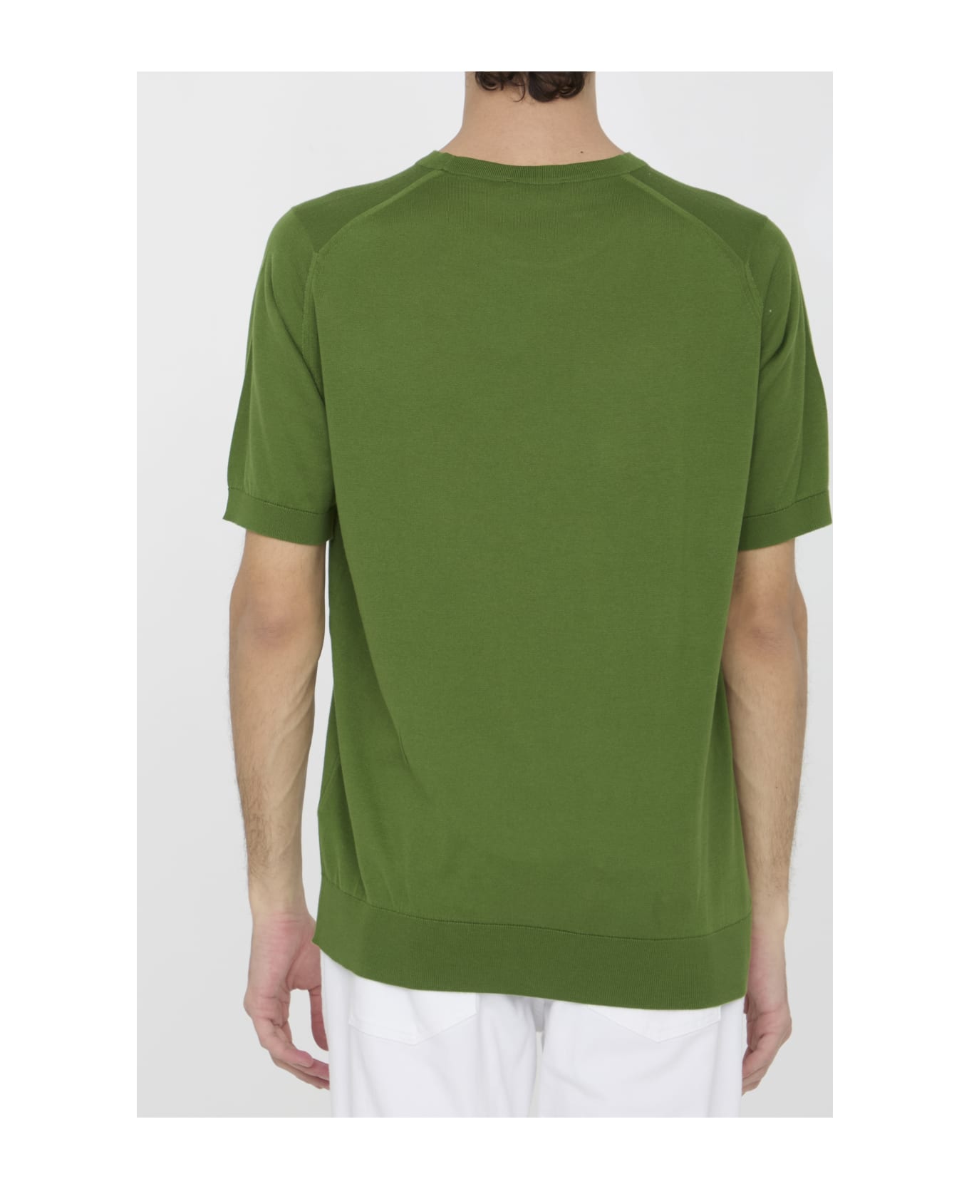 John Smedley Kempton T-shirt - GREEN