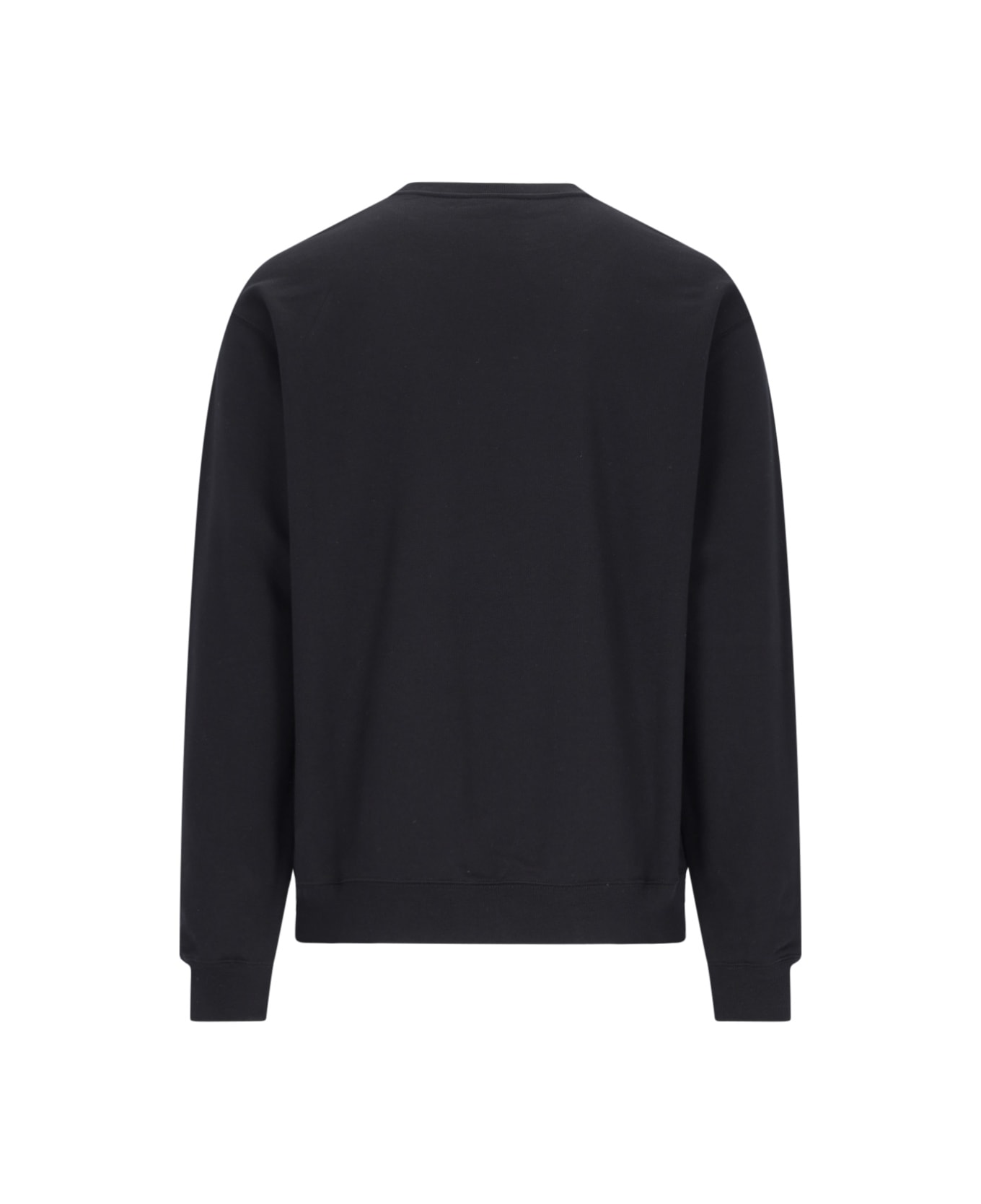 Gucci Printed Crew Neck Sweatshirt - Black  