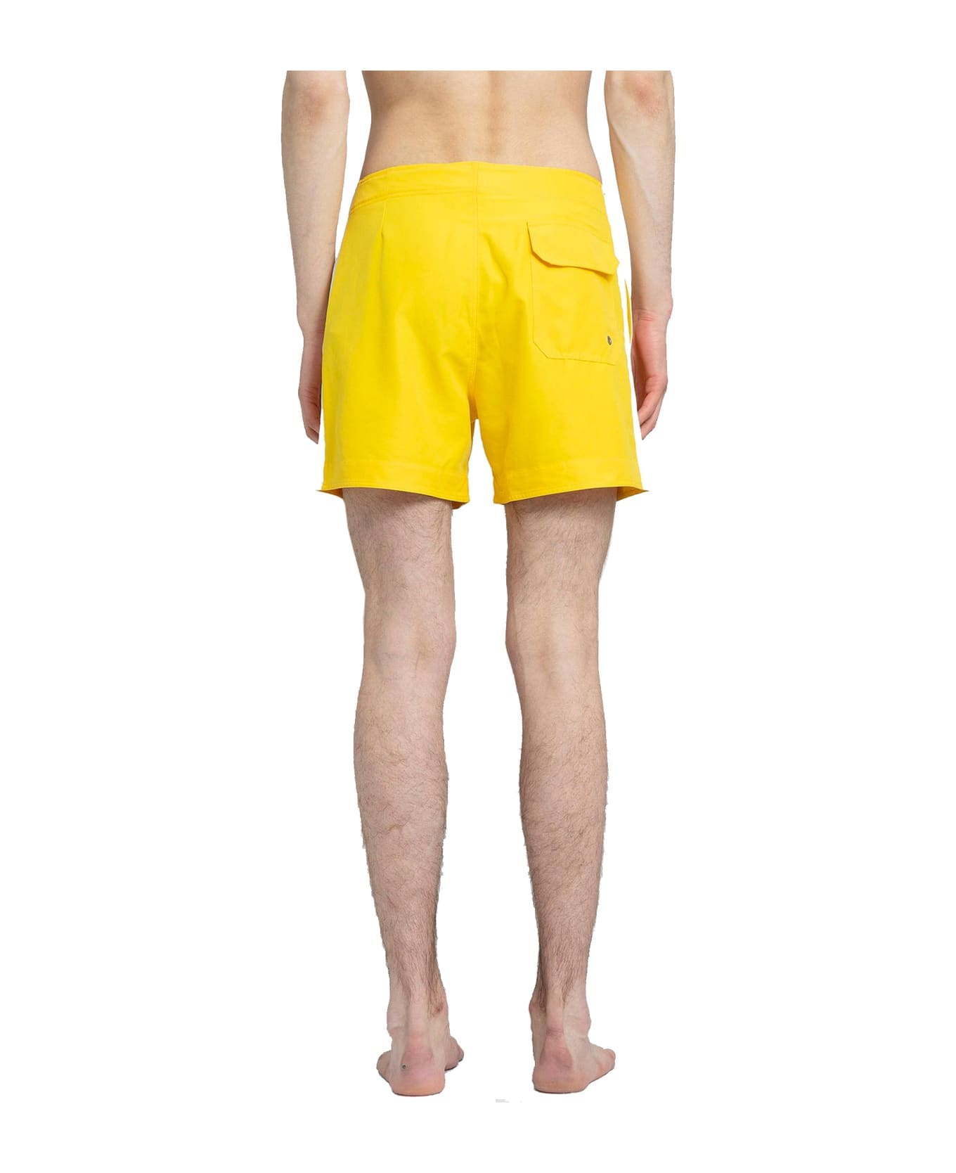 Palm Angels Swim Shorts - Yellow ショートパンツ