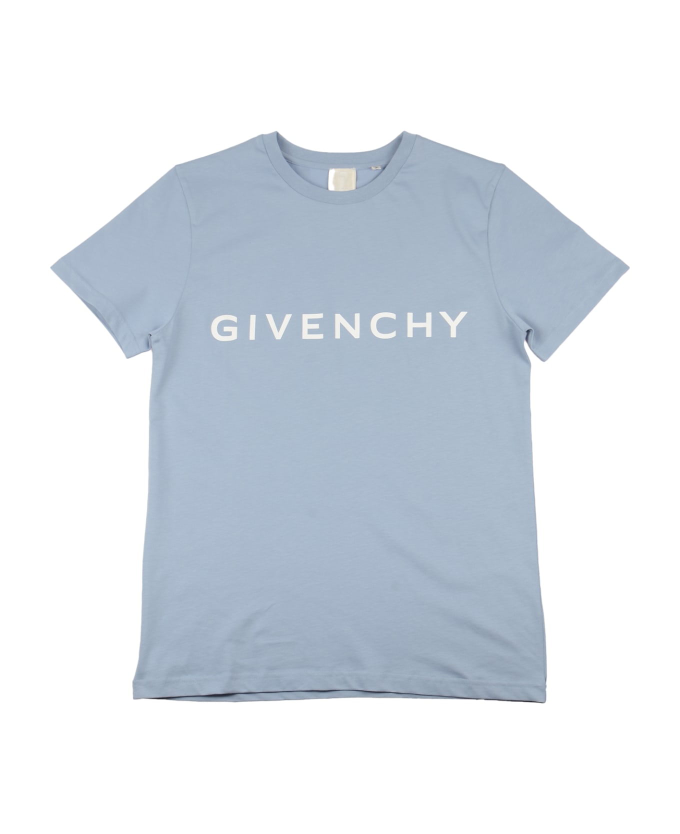 Givenchy Logo Print Regular T-shirt - Cielo Tシャツ＆ポロシャツ