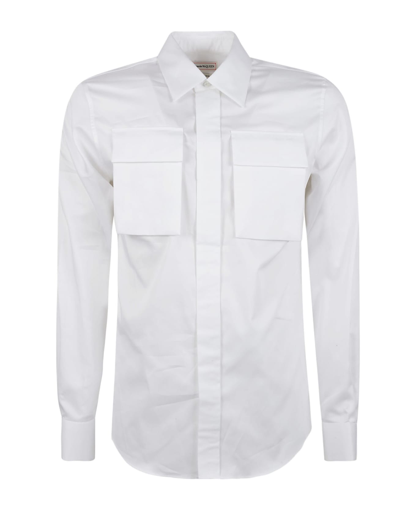 Alexander McQueen "tasche Militari" Shirt - White