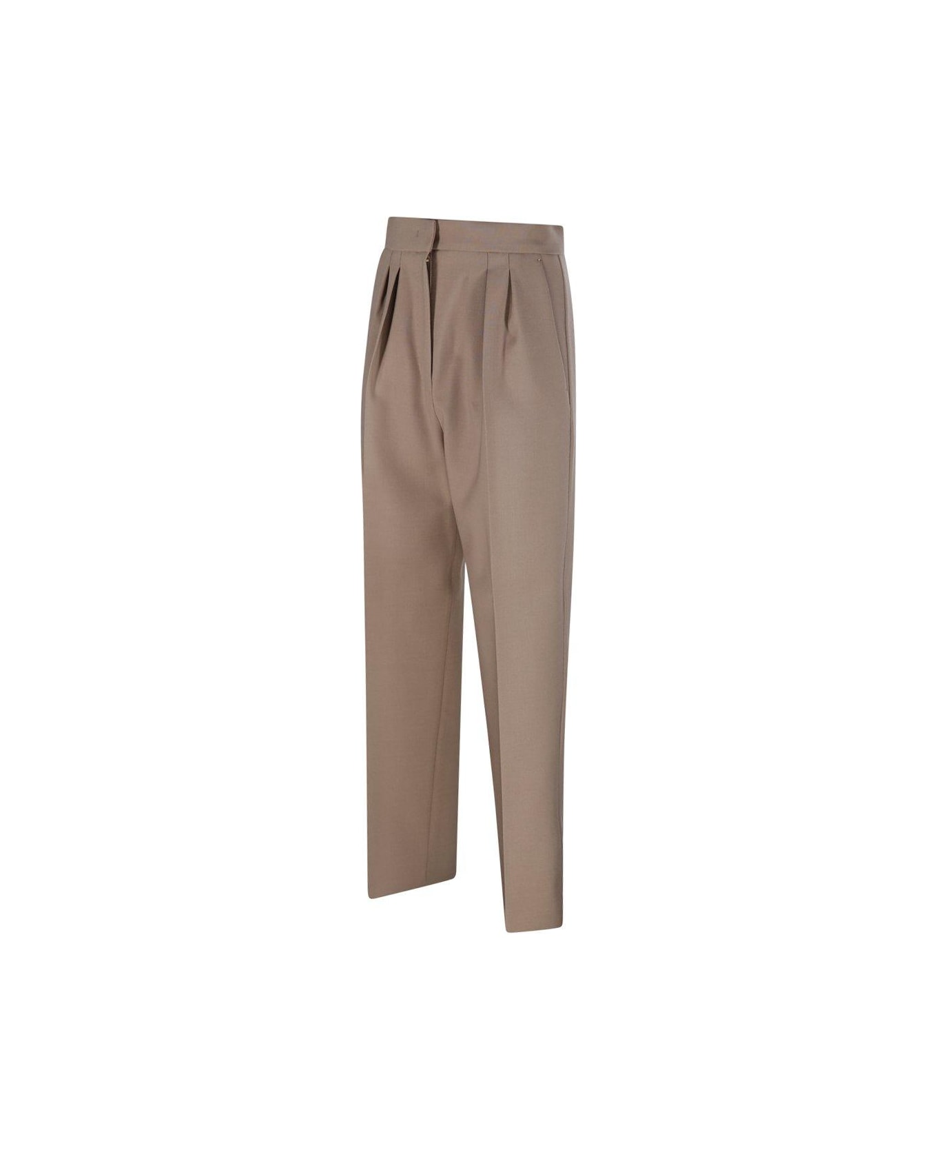 Max Mara Brown Verbano Trousers - Browns
