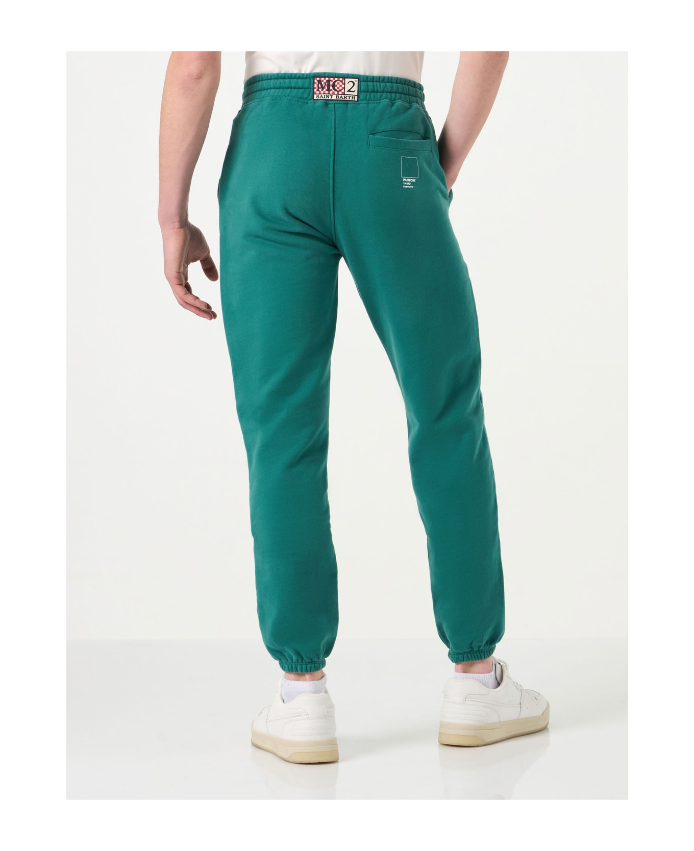 MC2 Saint Barth Green Track Pants | Pantone Special Edition - GREEN