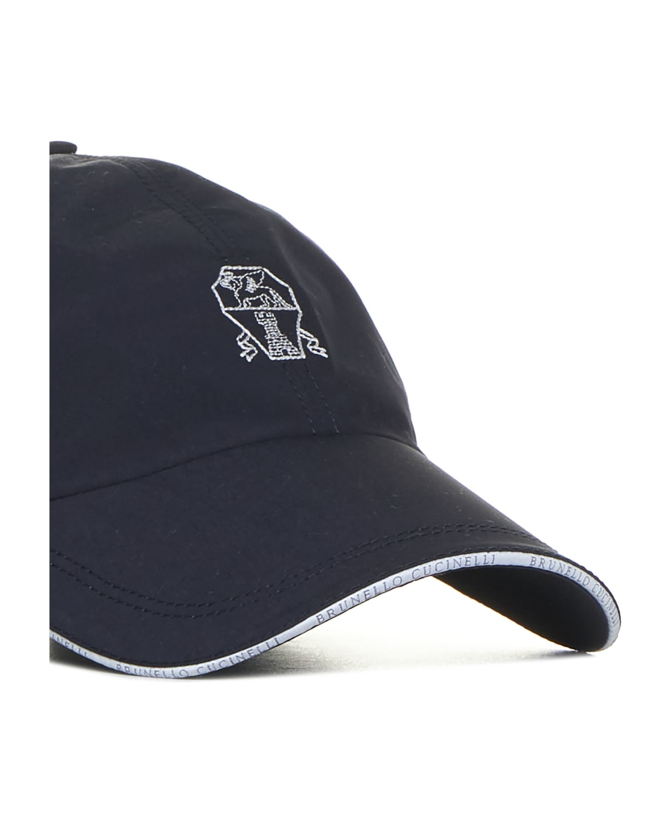 Brunello Cucinelli Baseball Hat - BLU_PANAMA 帽子