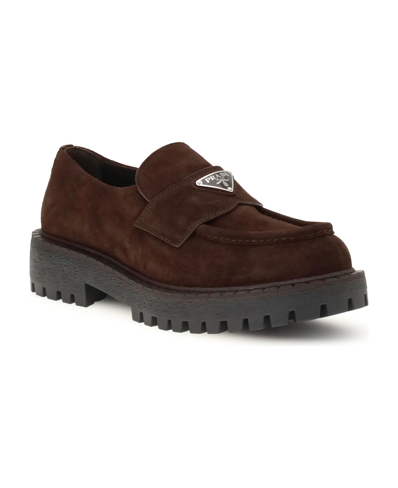 Prada Suede Loafers