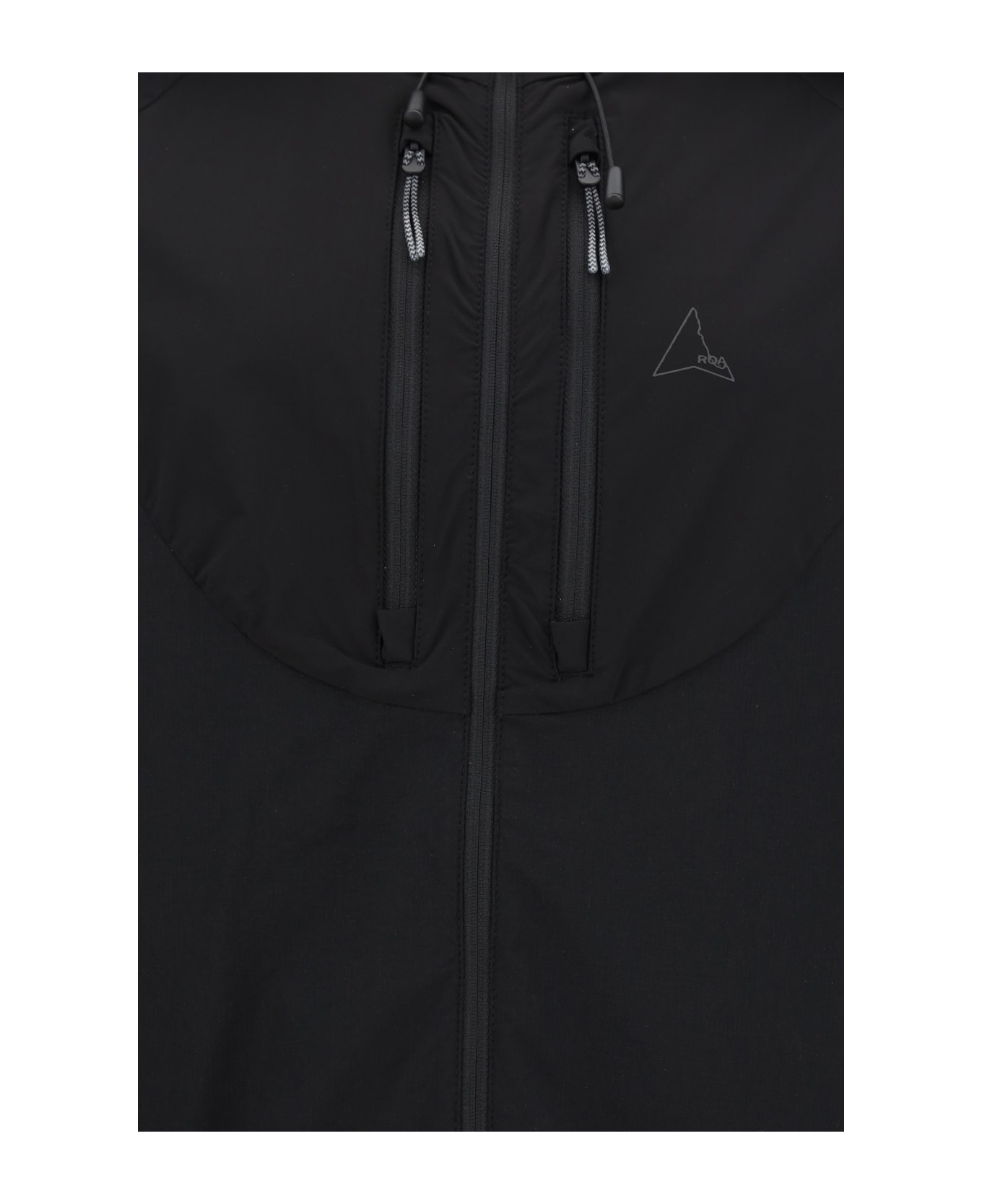 ROA Windbreaker Jacket - Black ジャケット