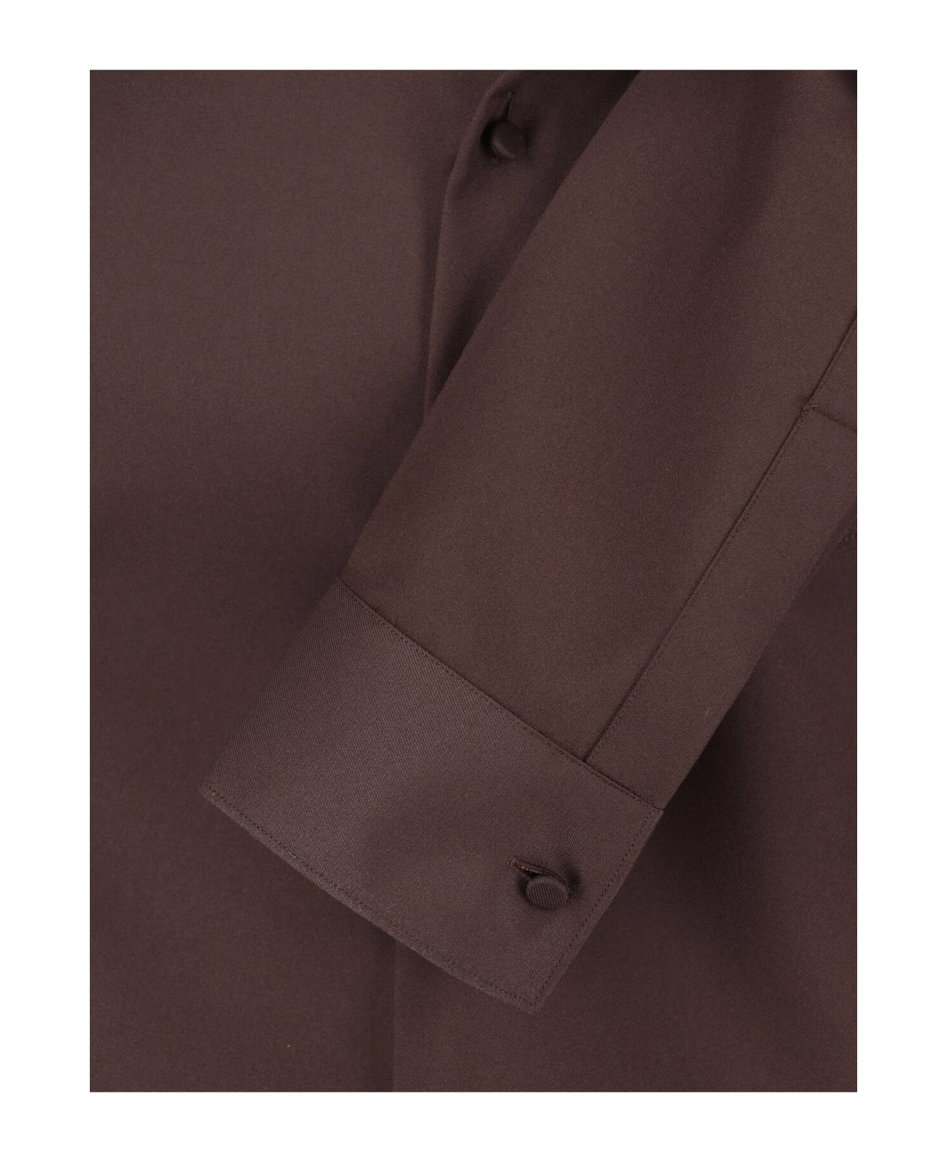 Gucci 
horsebit
 Shirt - Brown