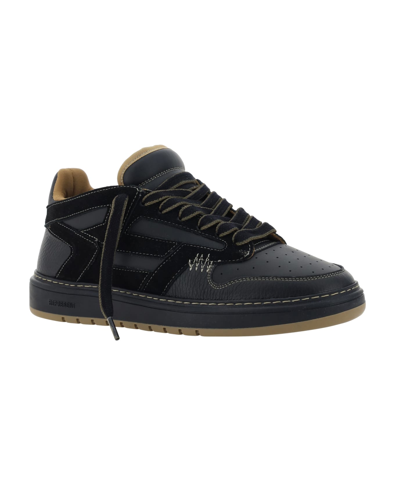 REPRESENT Reptor Sneakers - Black/washed Taupe スニーカー