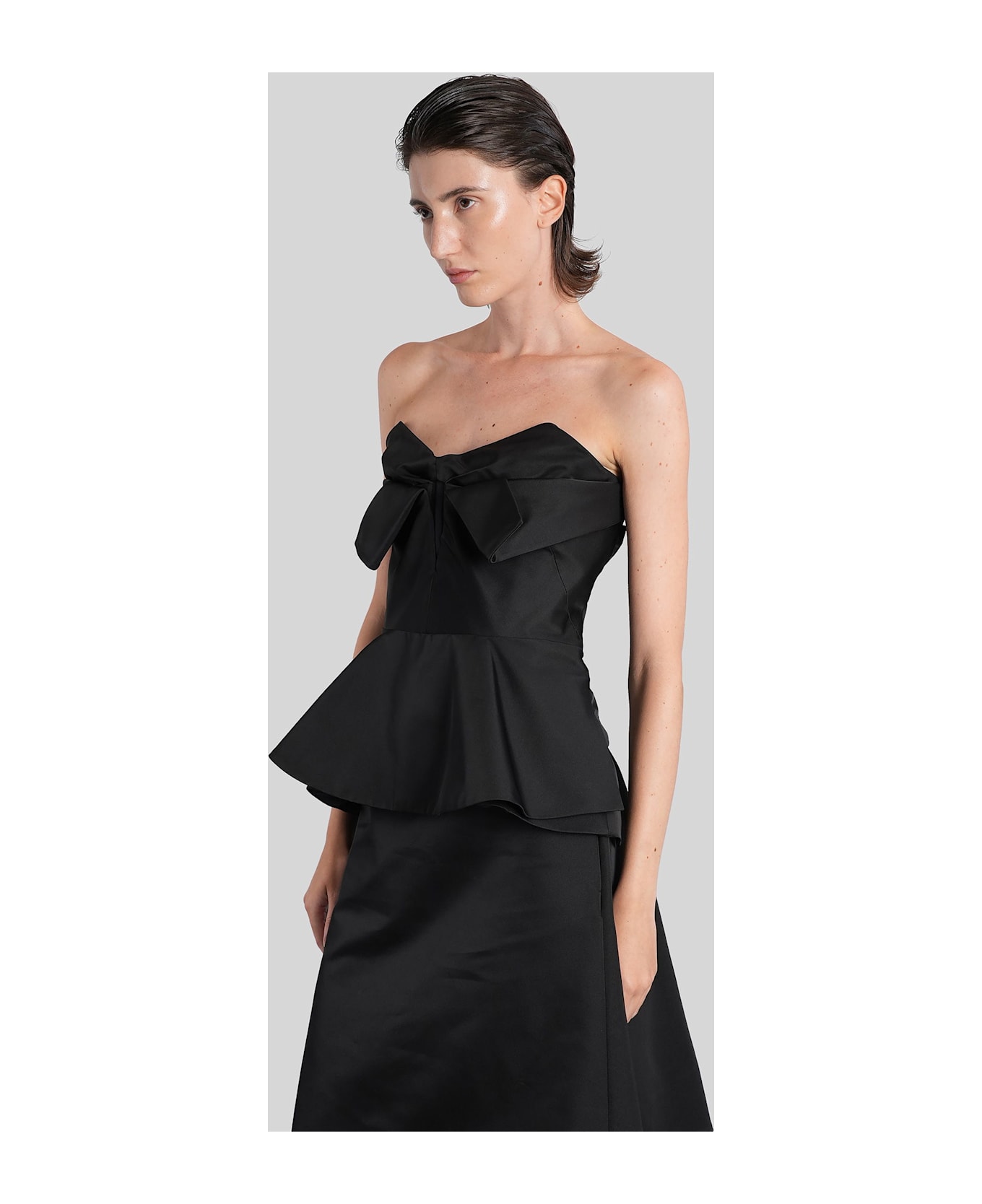 Alexander McQueen Topwear In Black Polyester - black