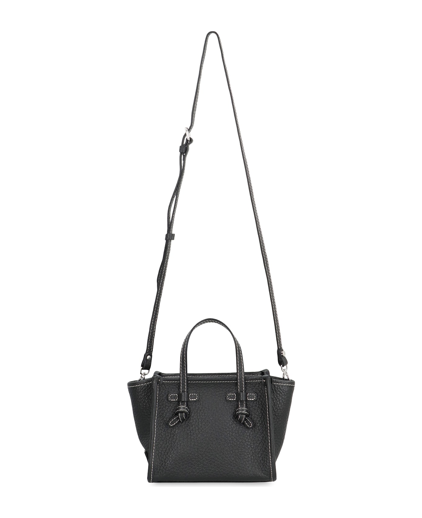 Gianni Chiarini Miss Marcella Leather Mini Handbag - black