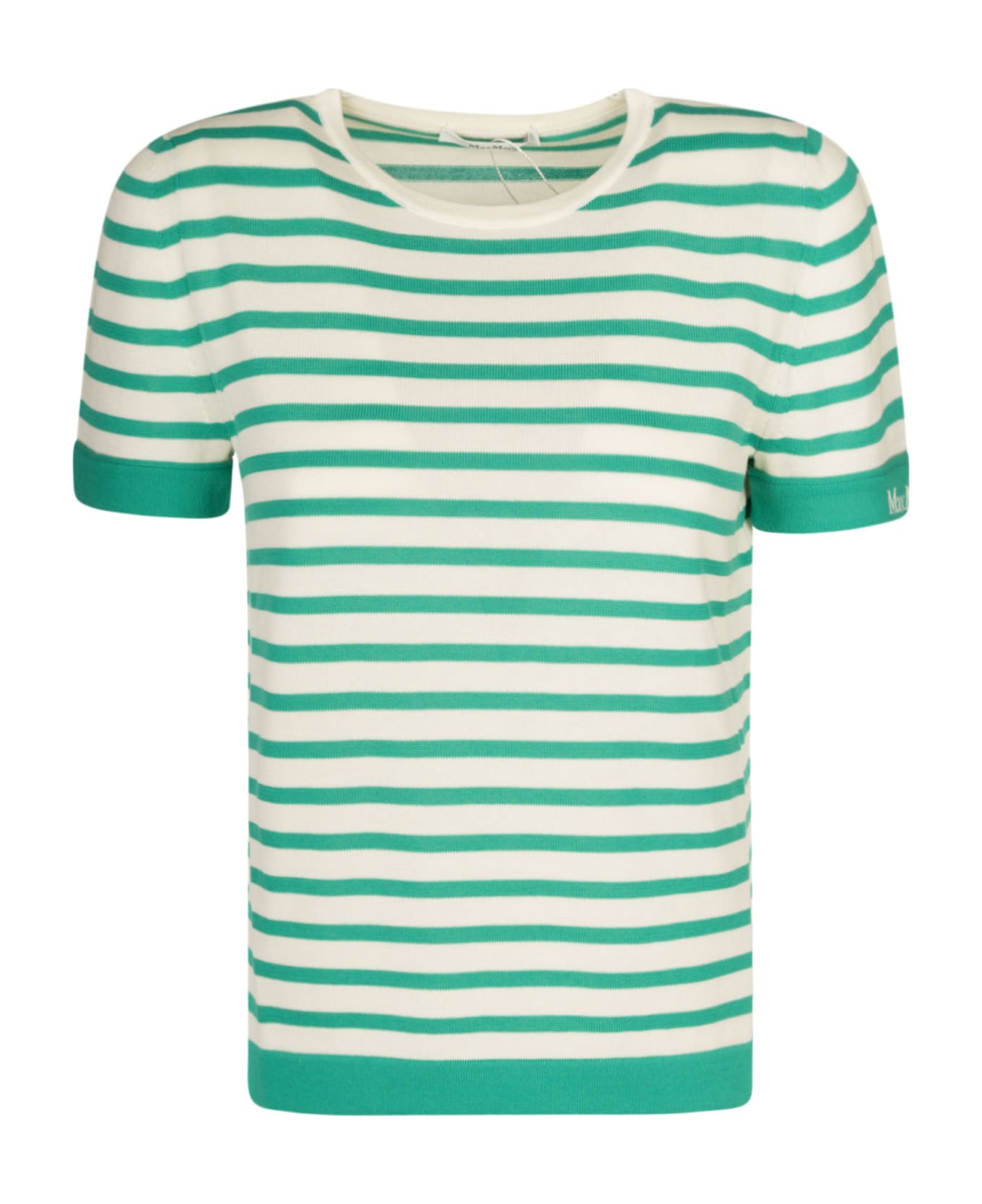 Max Mara Limone Stripe T-shirt - Multicolor