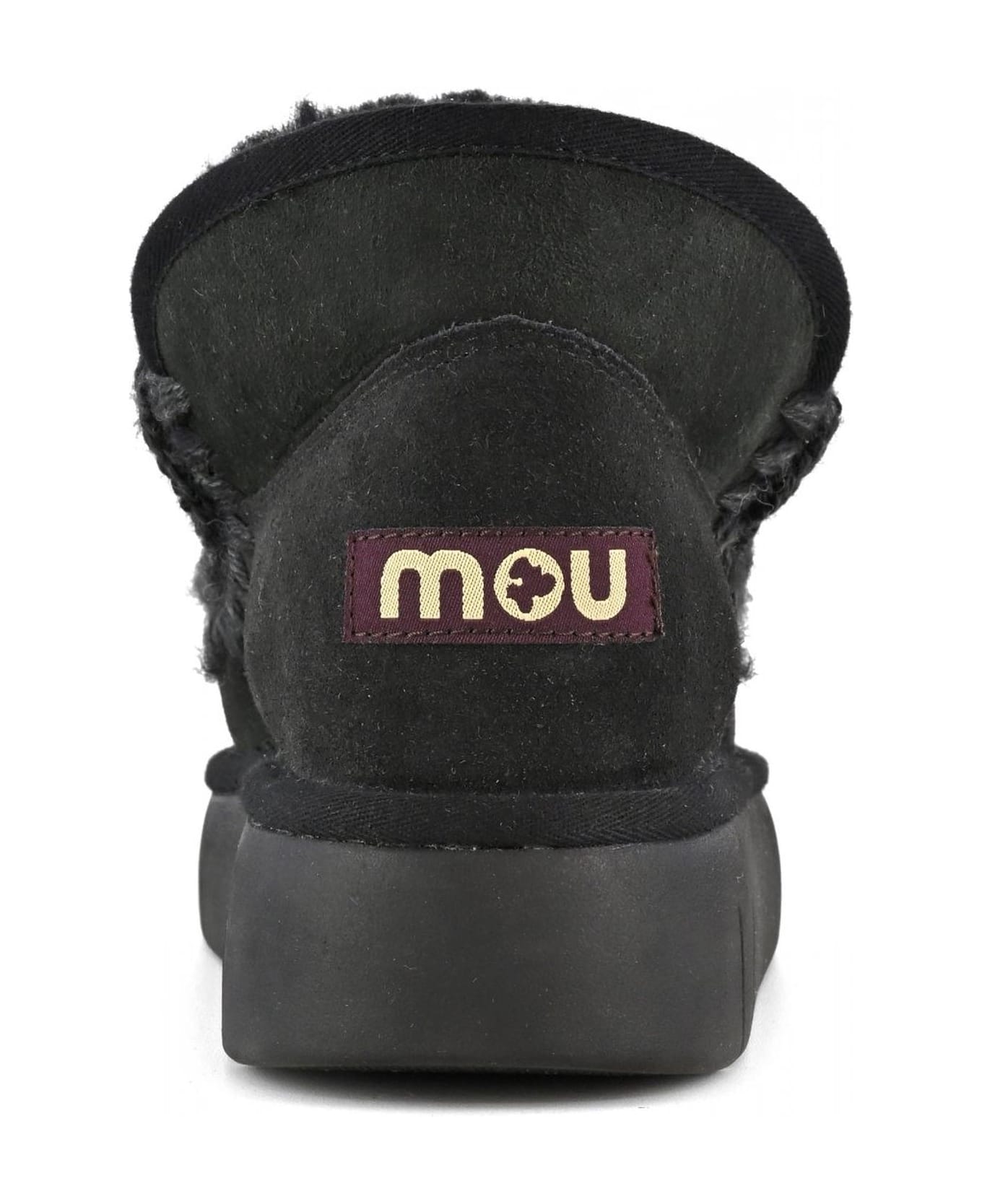 Mou Black Eskimo Bounce Sneaker - Black