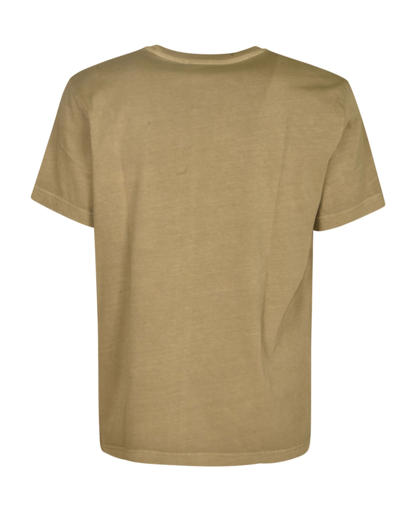Fay Pocket Detail T-shirt - Verde militare
